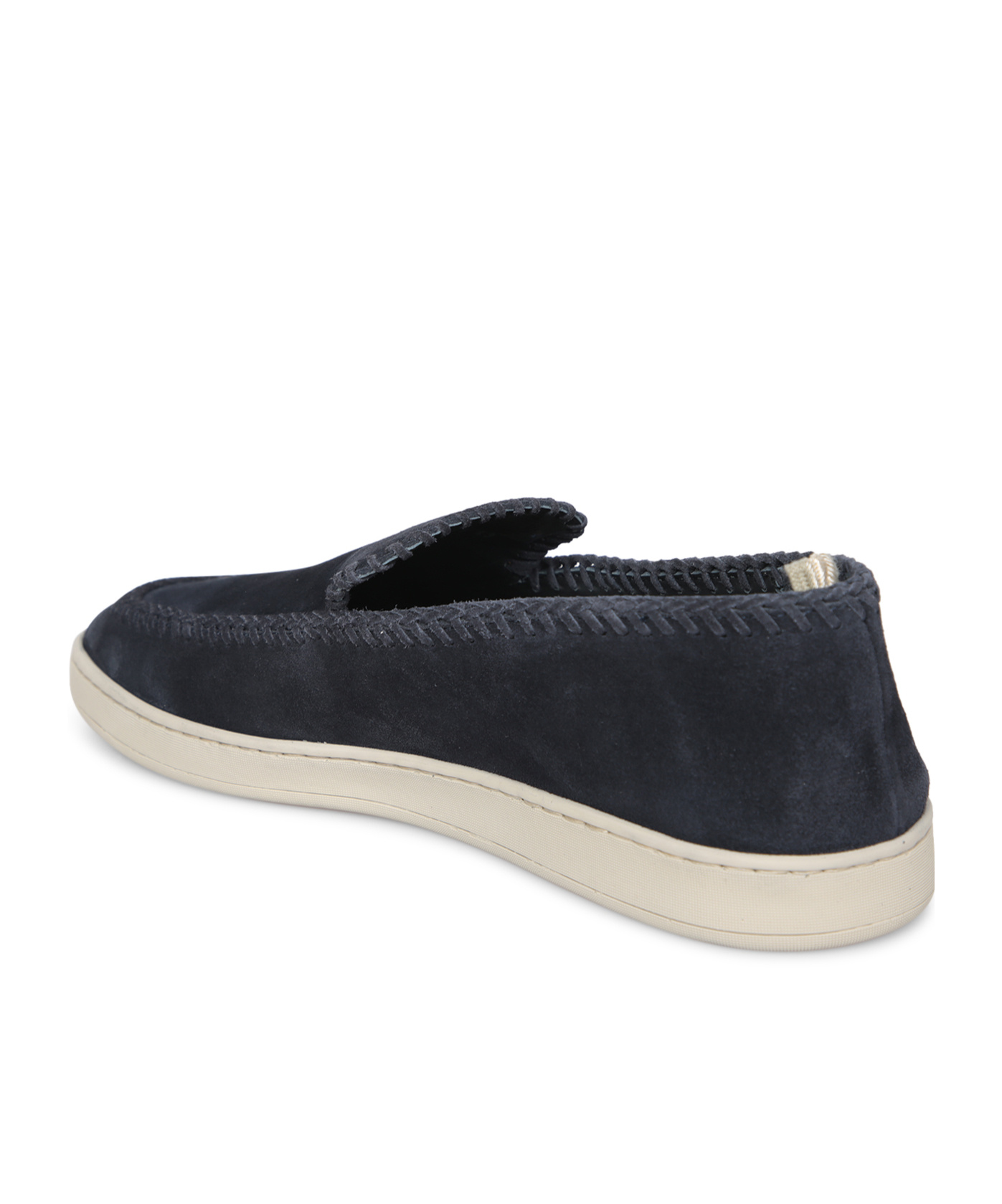 Officine Creative Herbie 001 Loafers In Black Suede In Navy Blue