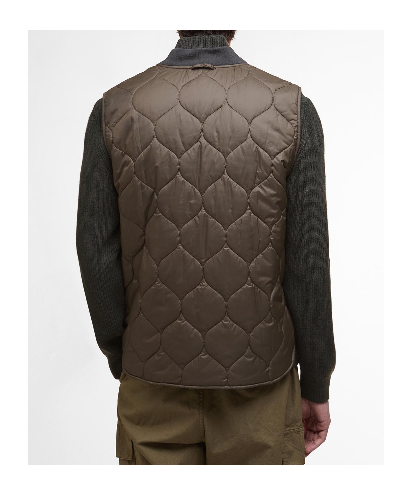 Barbour Re-engineered Utility Liddesdale Gilet In Brown