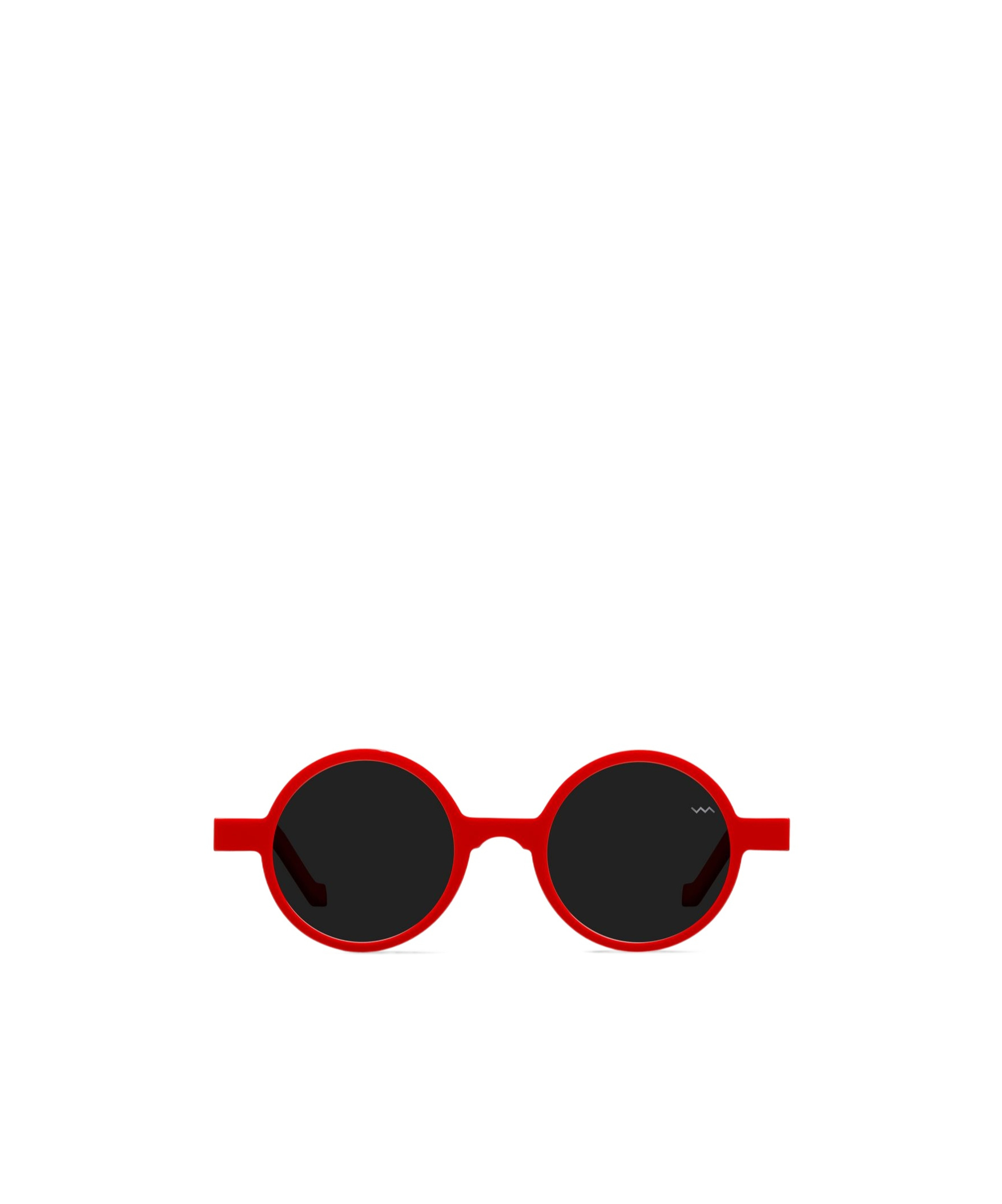 Vava Round Frame Sunglasses In Red