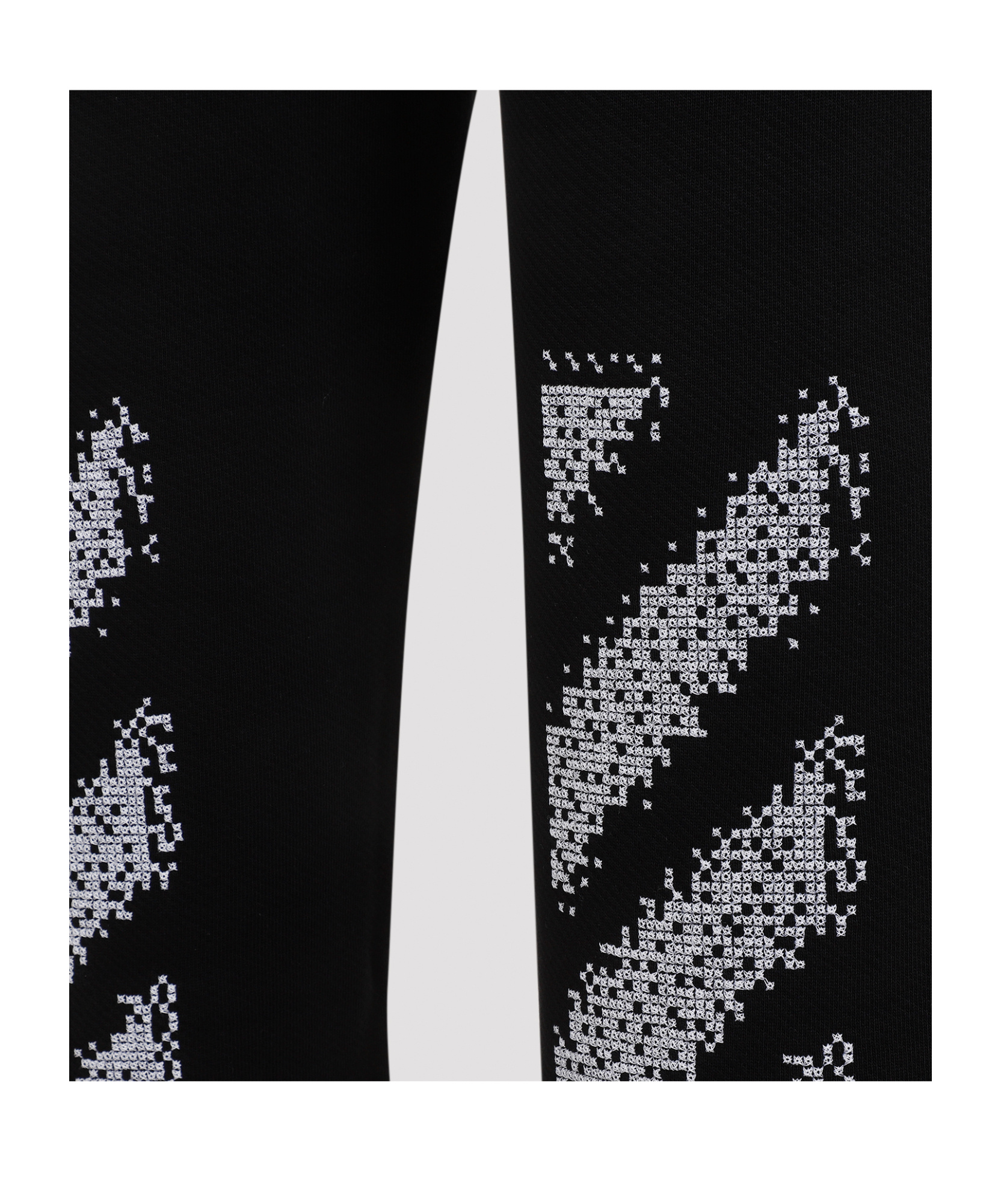 Off-white Diag-stripe Embroidered Track Pants In Black