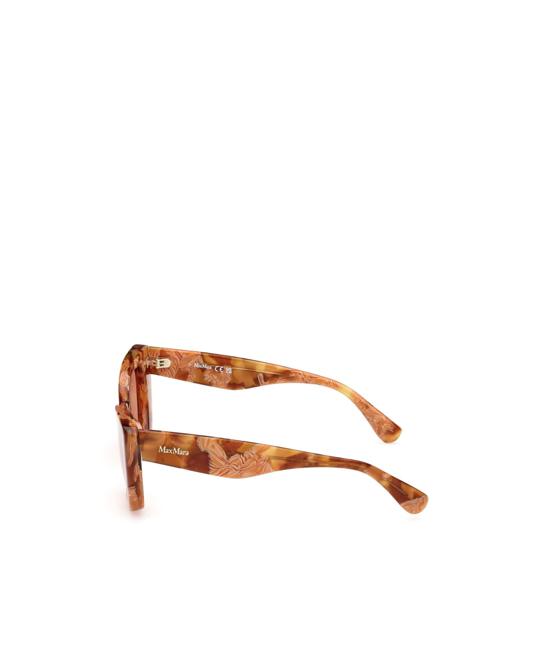 Max Mara Logo Sunglasses In Pink