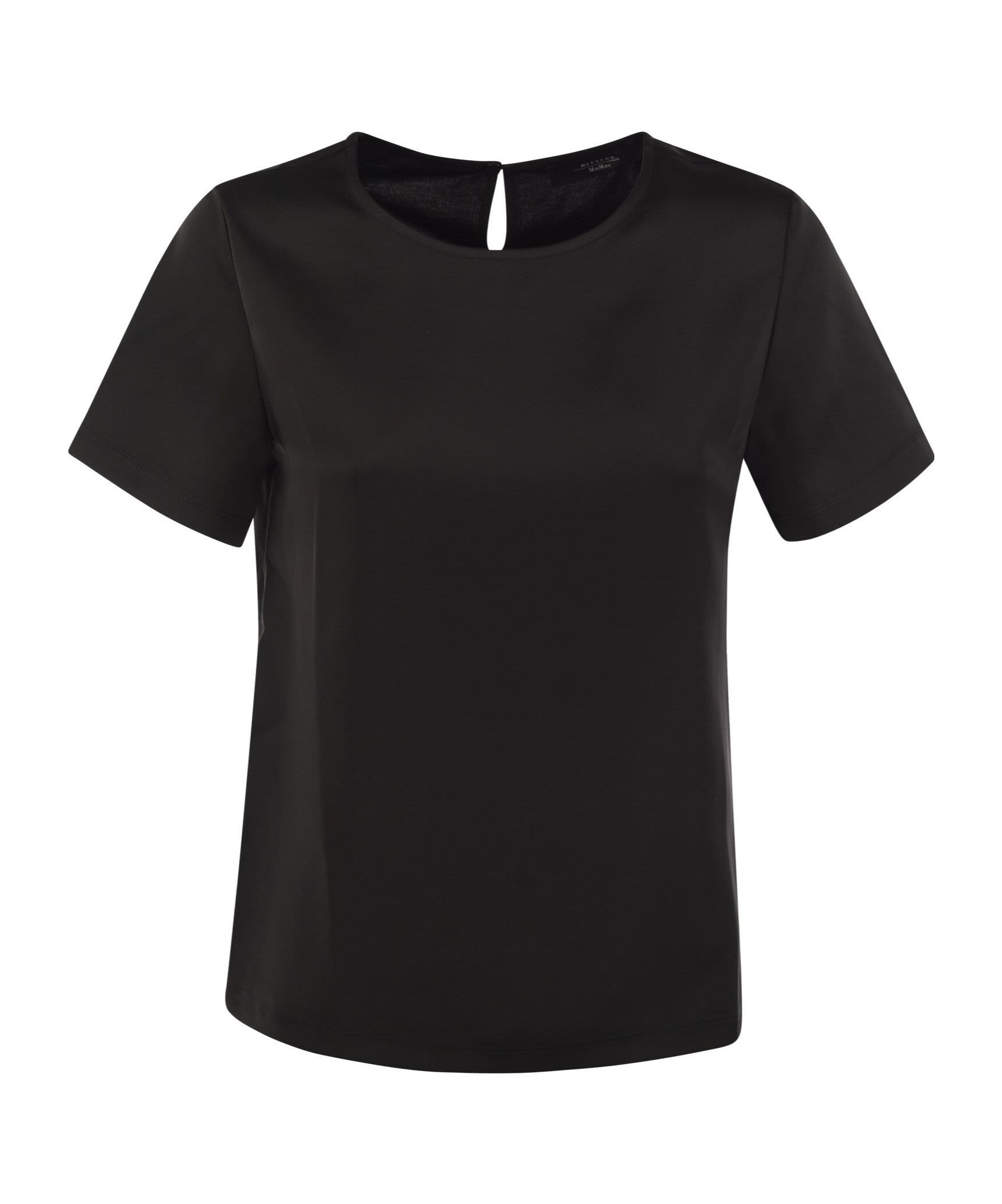 Weekend Max Mara Short-sleeved T-shirt In Black