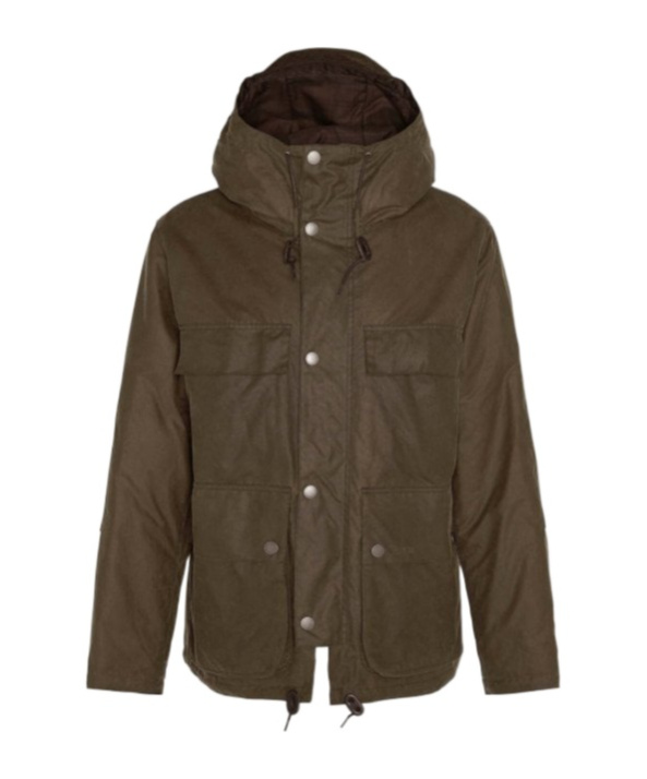 Shop Barbour Re-engineered Durham Coat In Brown