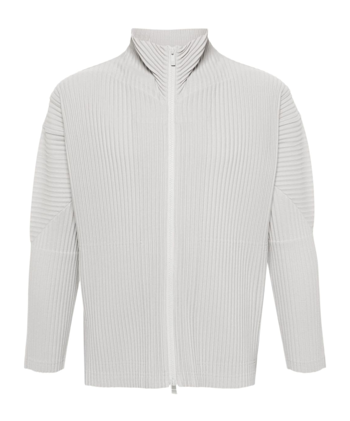 Shop Issey Miyake Plissé-effect Jacket In White