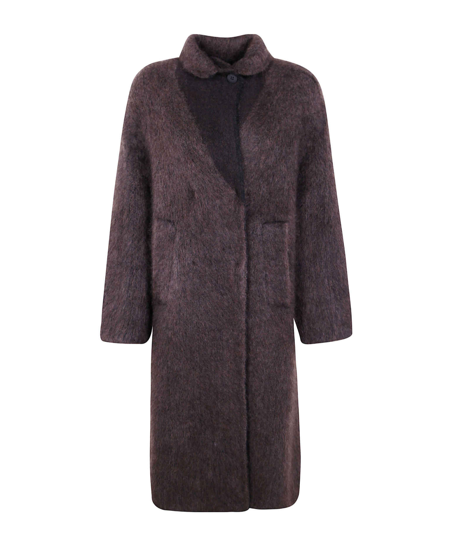 Boboutic Long-sleeved Coat In Brown