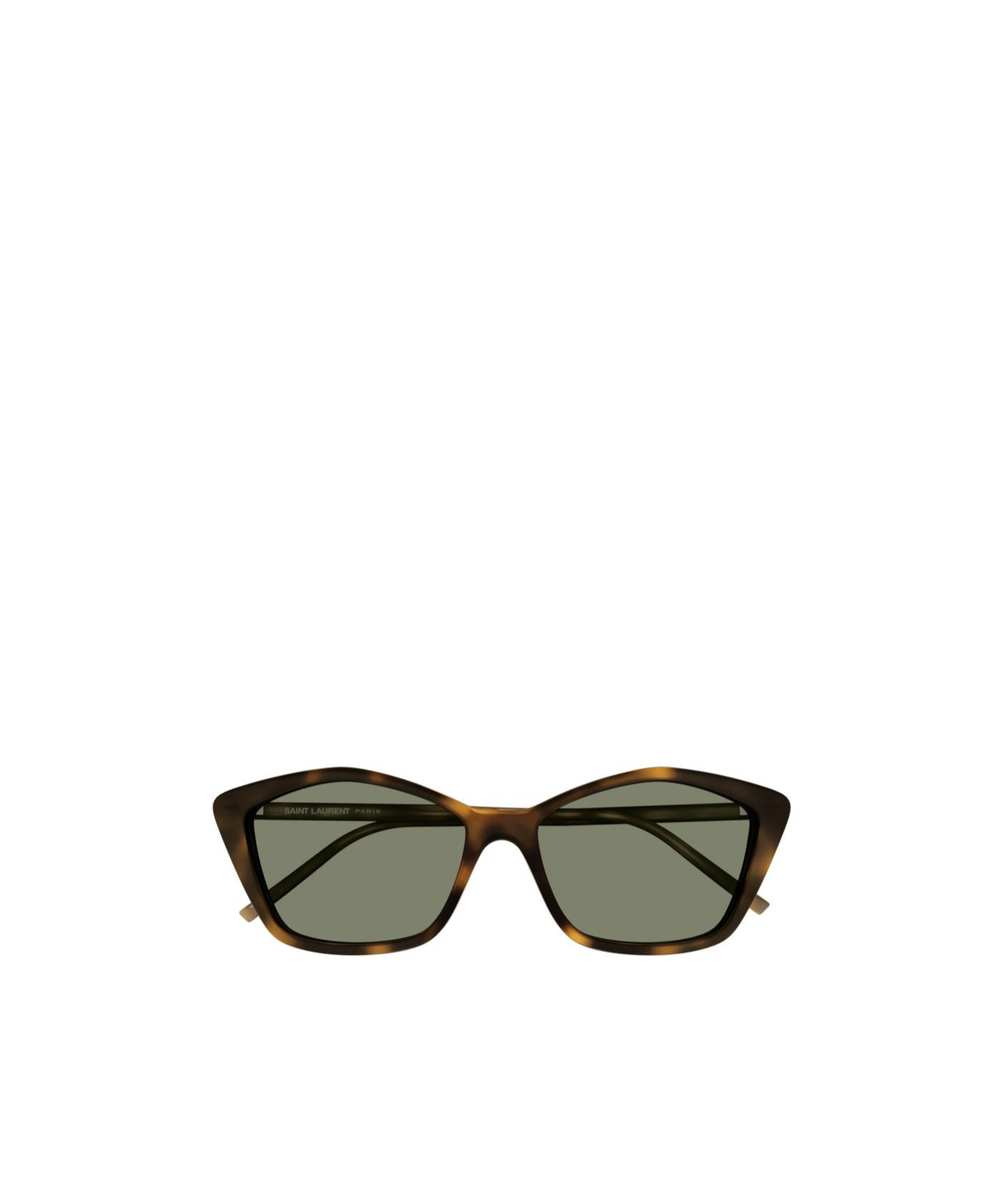 Saint Laurent Eyewear Cat-eye Frame Sunglasses In Green