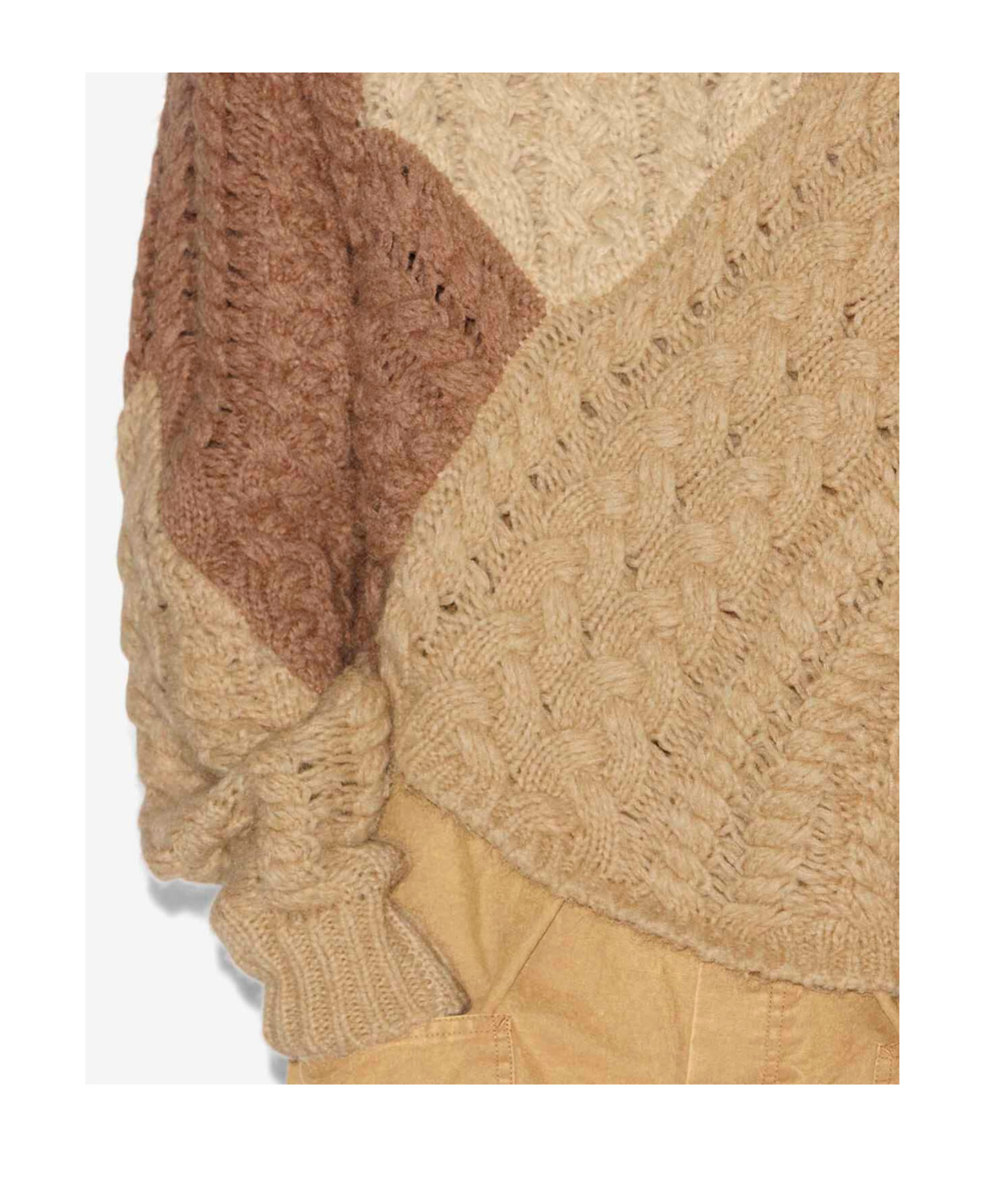 Isabel Marant Daryl Sweater In Brown