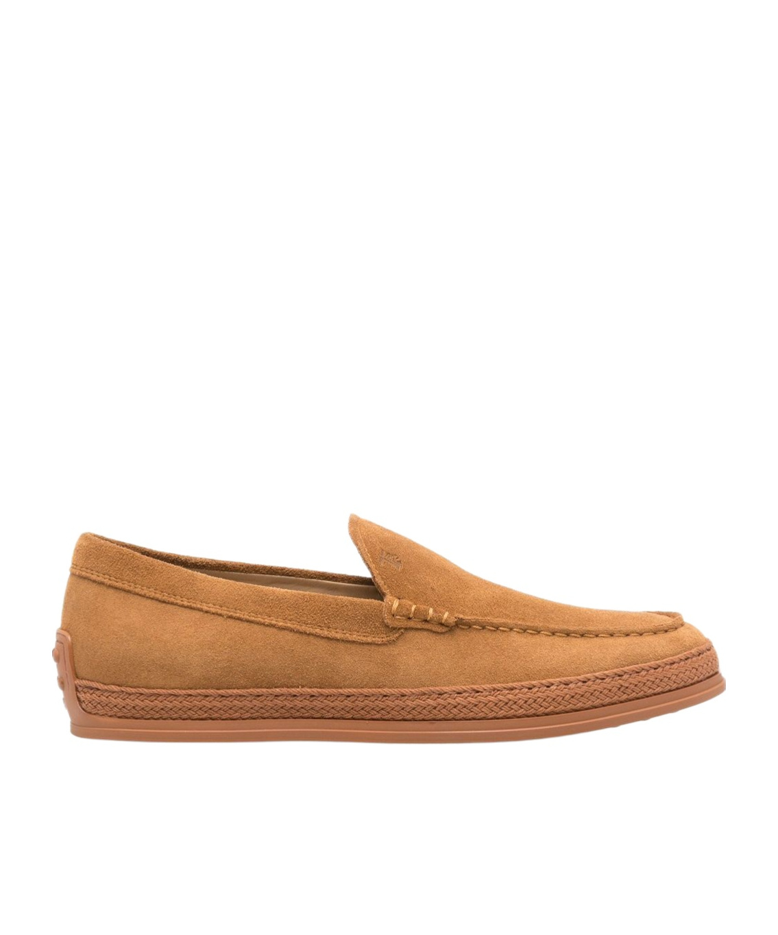 Tod's Suede Loafers In Brown