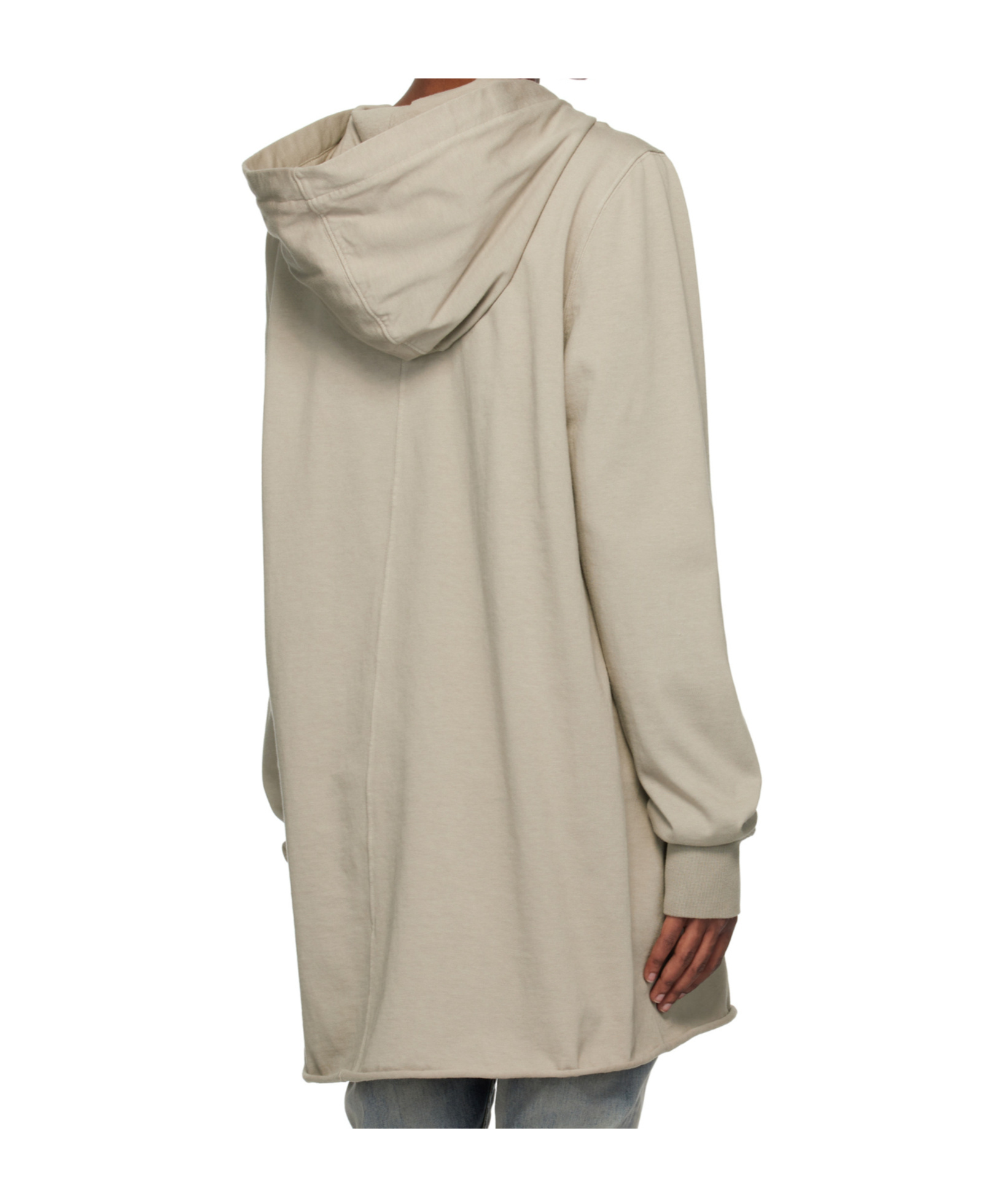 Rick Owens Drkshdw Long-sleeved Sweater In Nude