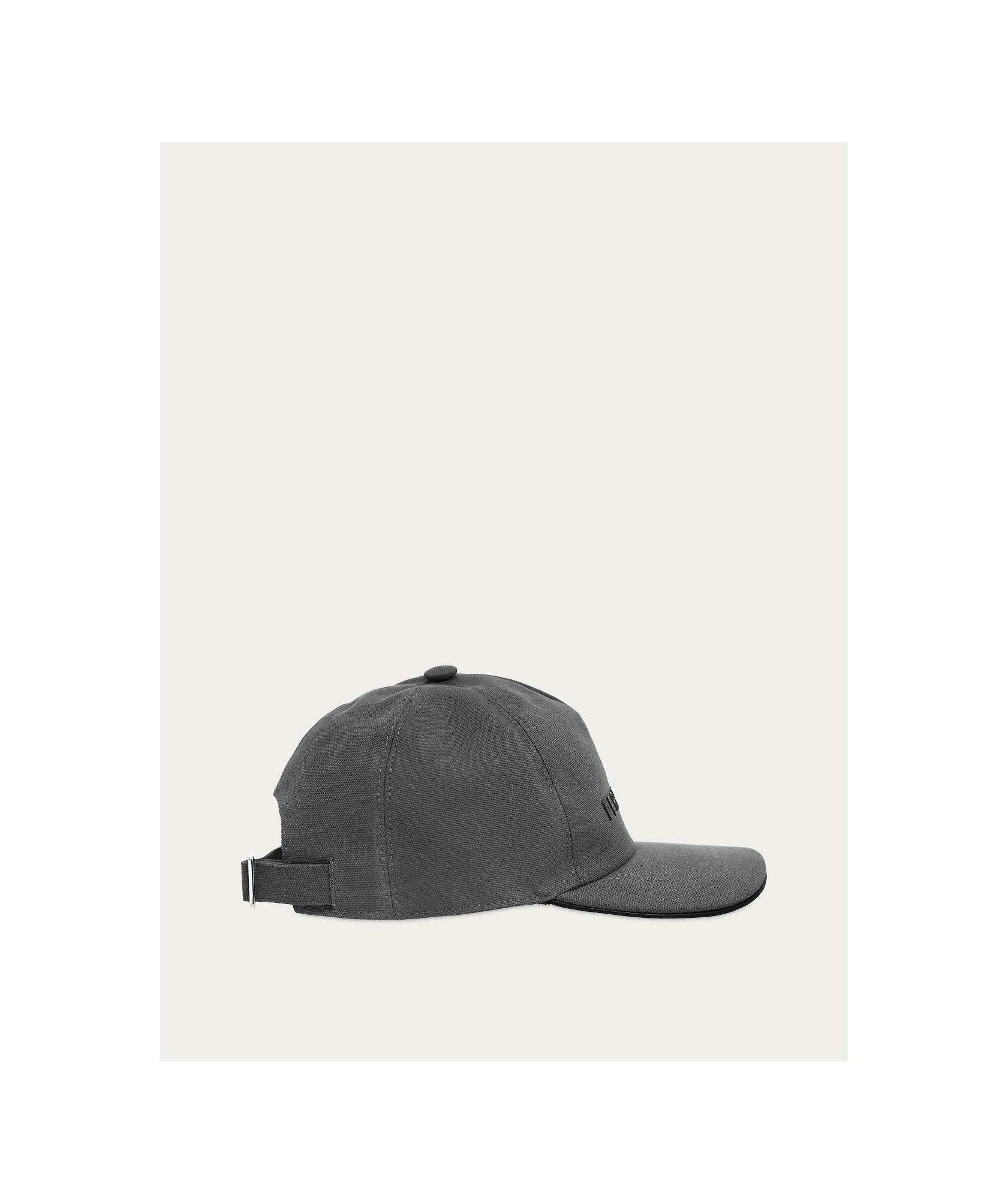 Ferragamo Logo Hat In Black