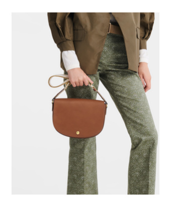 Longchamp Épure M Shoulder Bag In Brown