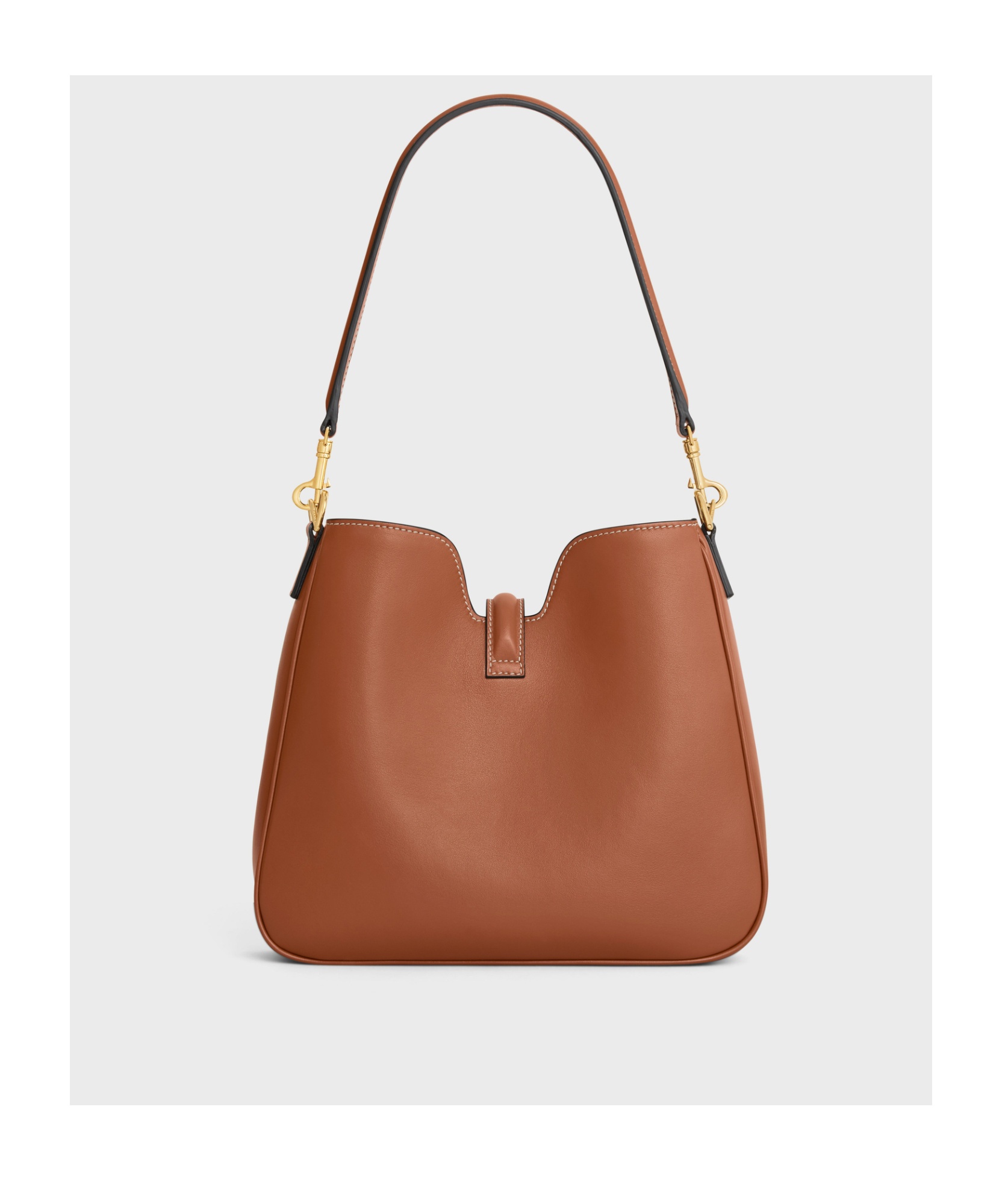 Celine Camille 16 Medium Soft Bag In Smooth Calfskin In Brown