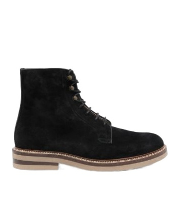 Brunello Cucinelli Suede Boots In Black