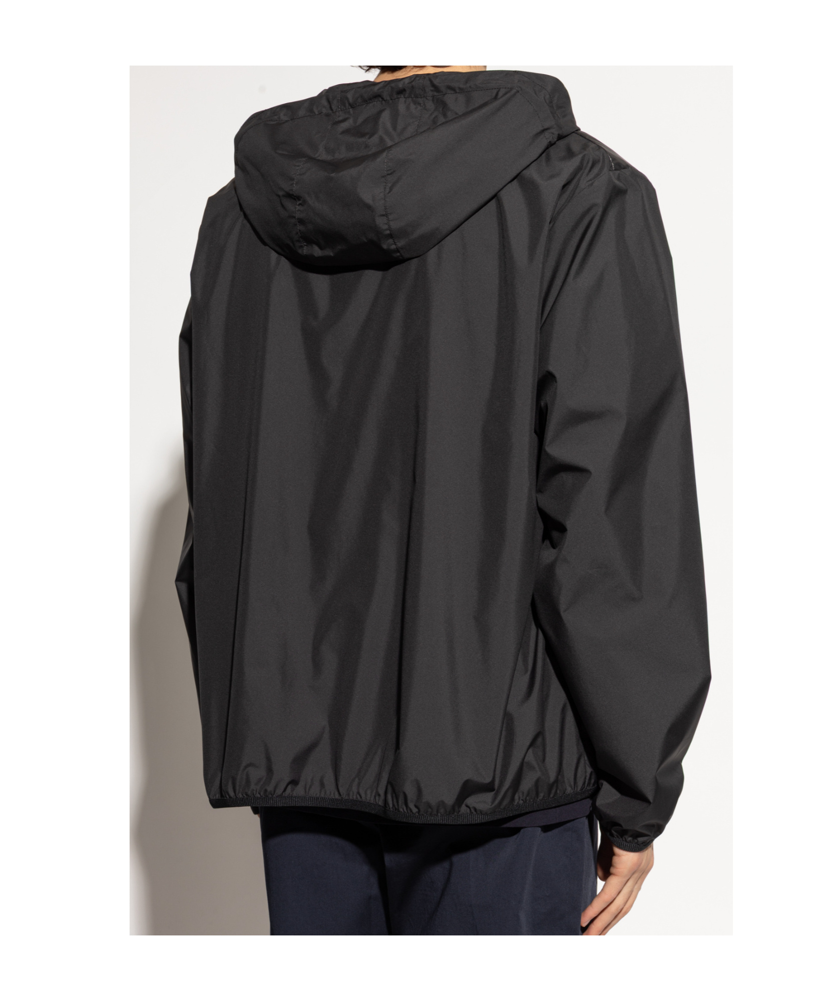 Moncler Logo-patch Jacket In Black