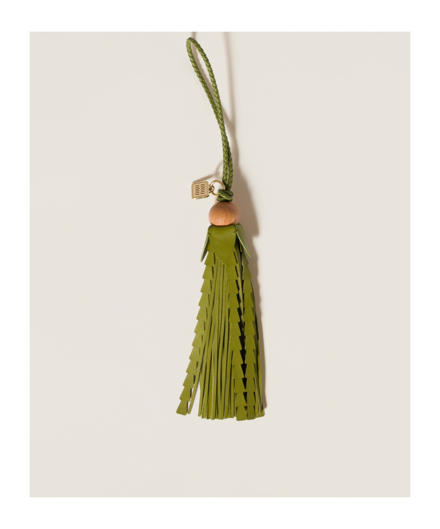 Miu Miu Tassel Keychain
