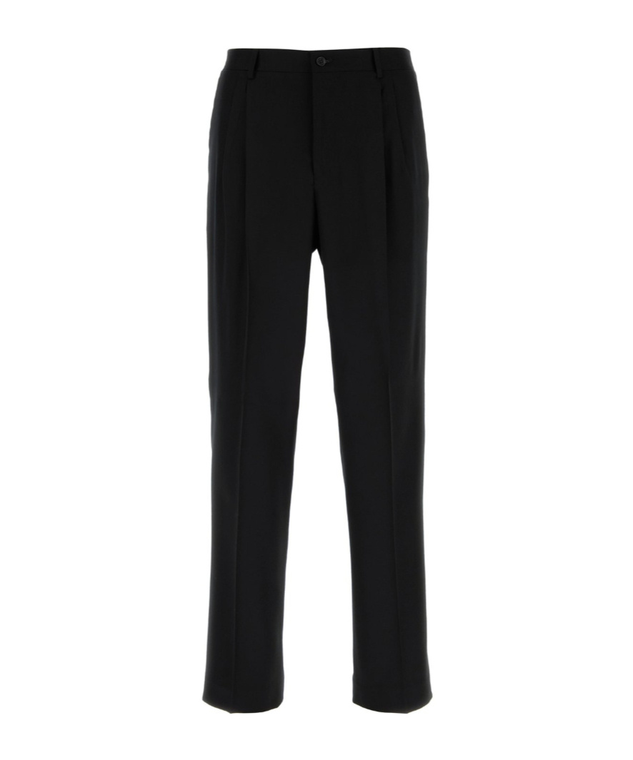 Canali Wool Pant In Black