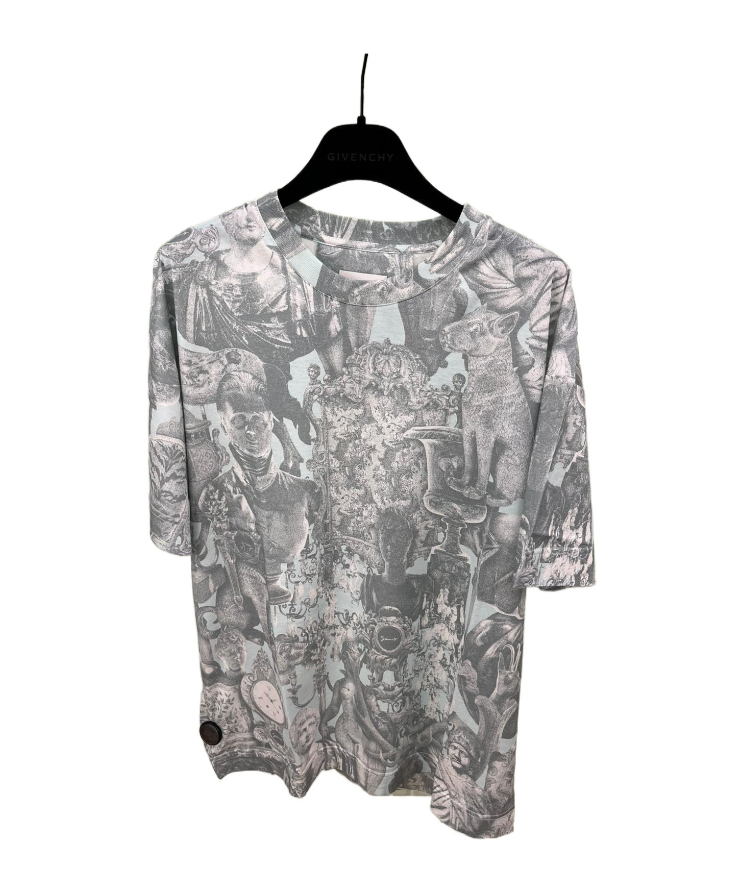 Givenchy Printed T-shirt In Gray