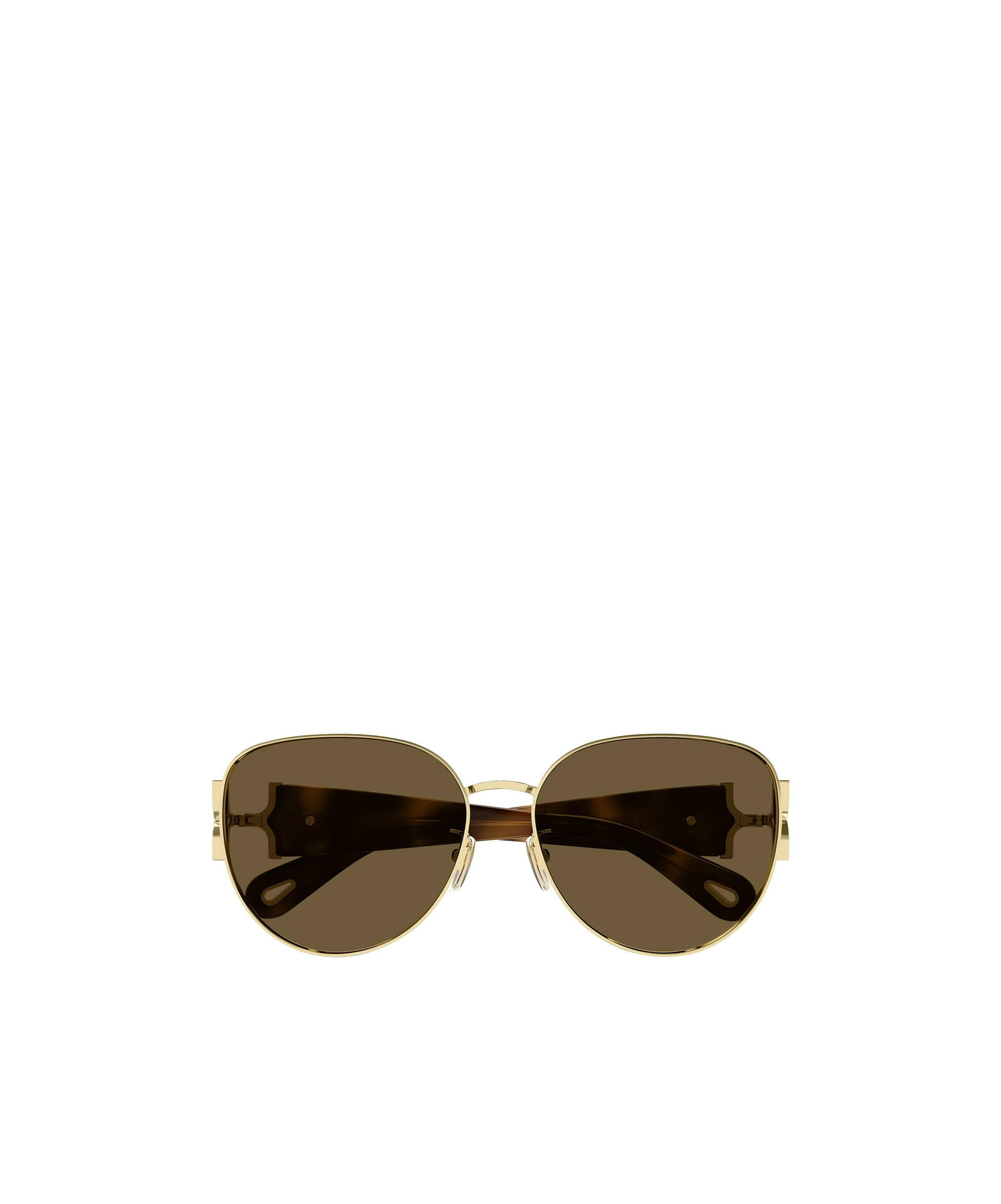 Chloé Eyewear Cat-eye Frame Sunglasses In Brown