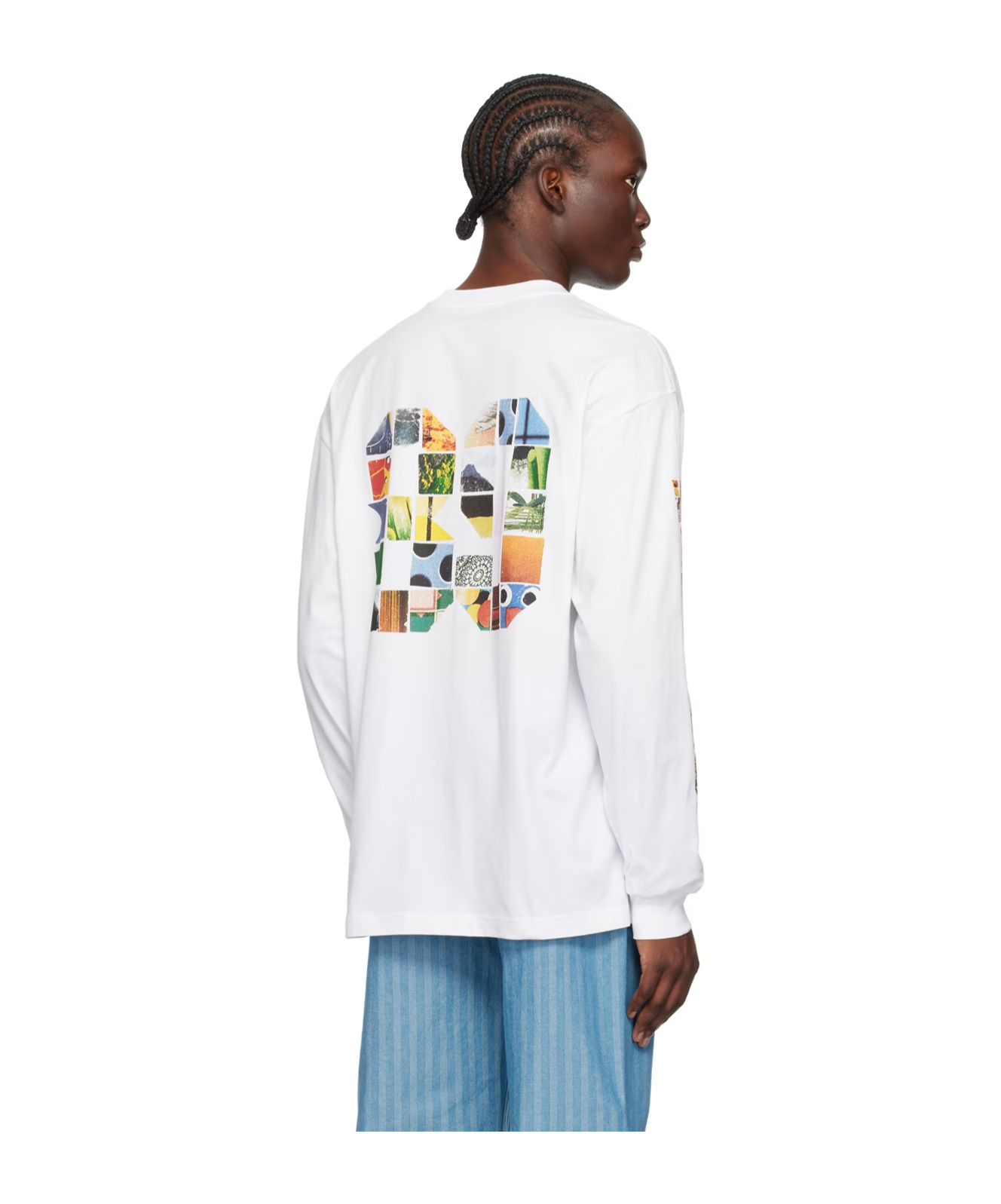 Carhartt Machine 89 Long-sleeved T-shirt In White