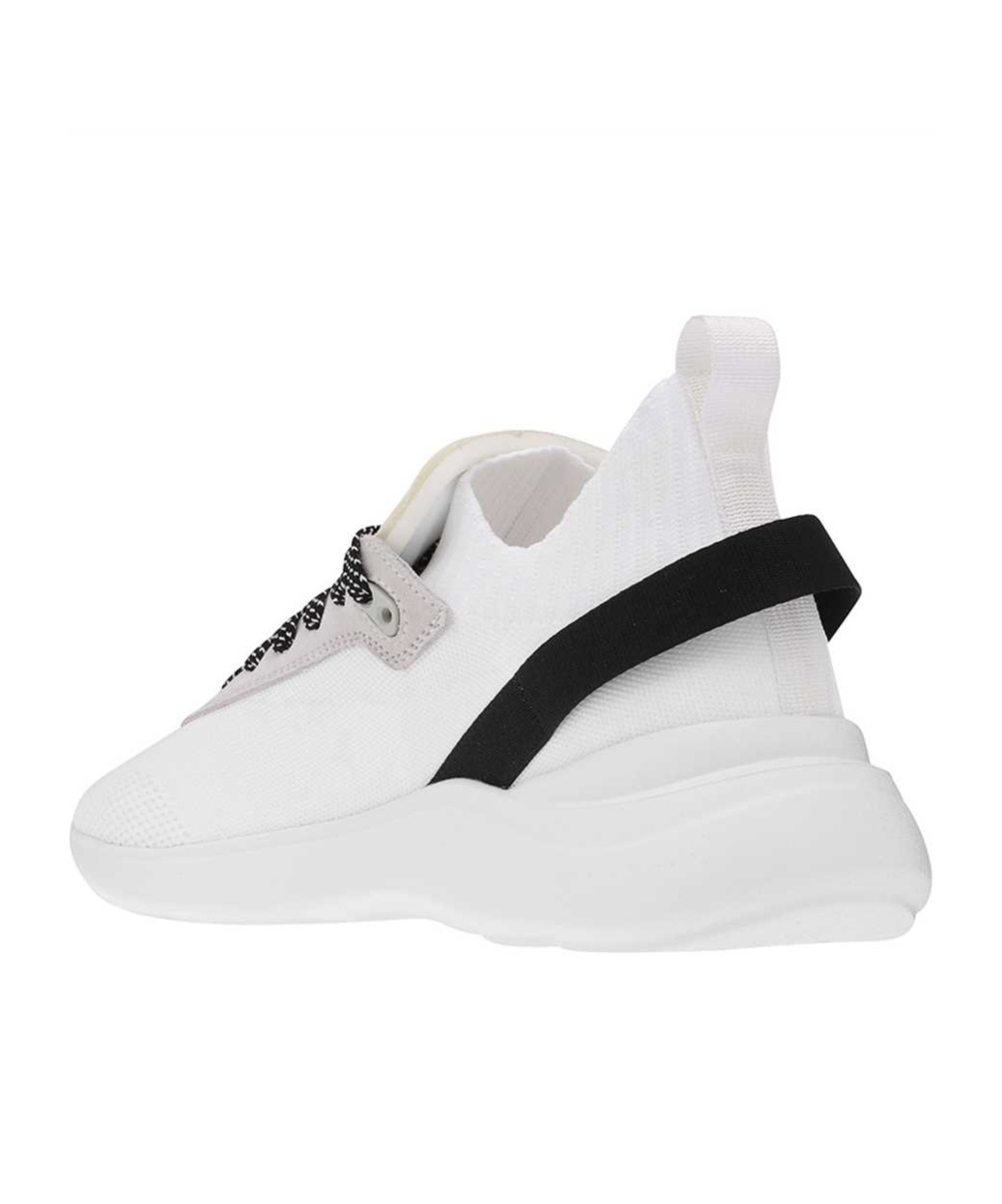 Dsquared2 Lace-up Low-cut Sneakers In White