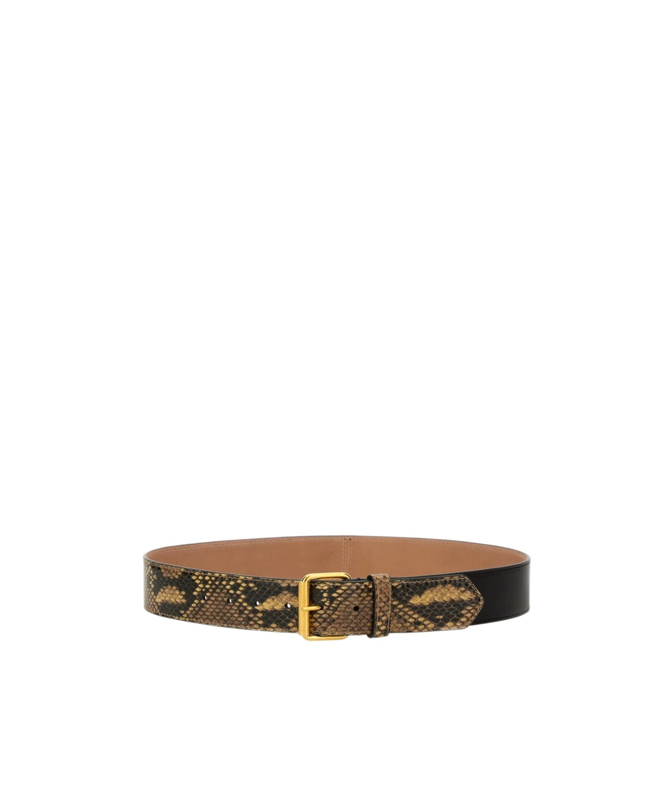 Dries Van Noten Adjustable Waist Belt In Brown