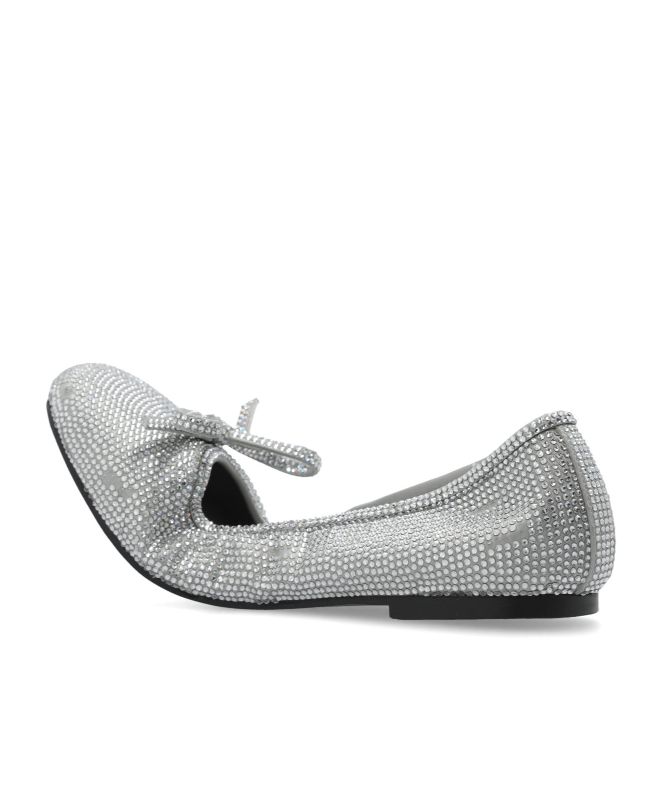 Balenciaga Leopold Ballerina Shoes In Gray