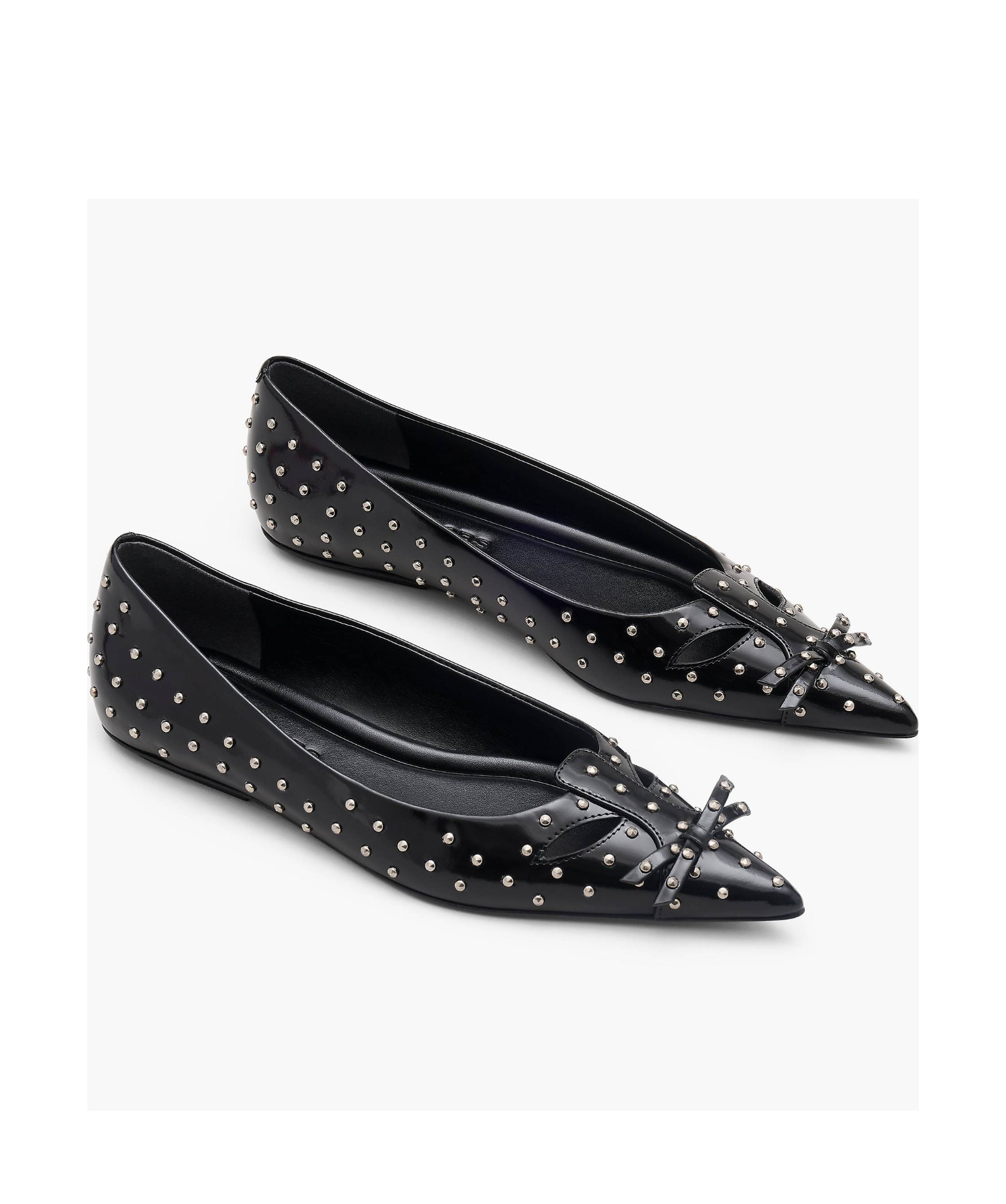 Marc Jacobs 'the Studs Kat' Bow Ballet Flats