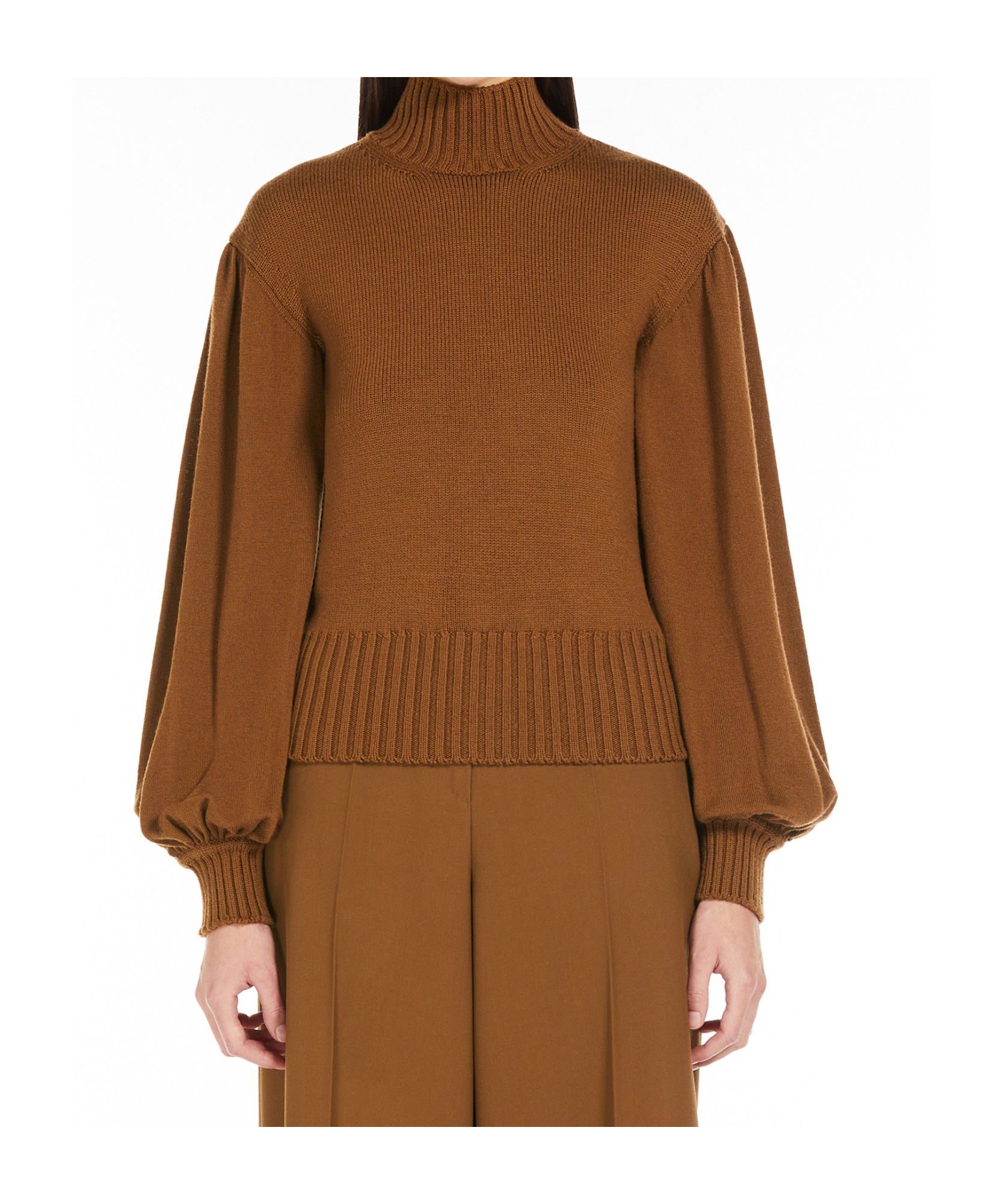 MAX MARA WIDE-SLEEVED WOOL JUMPER