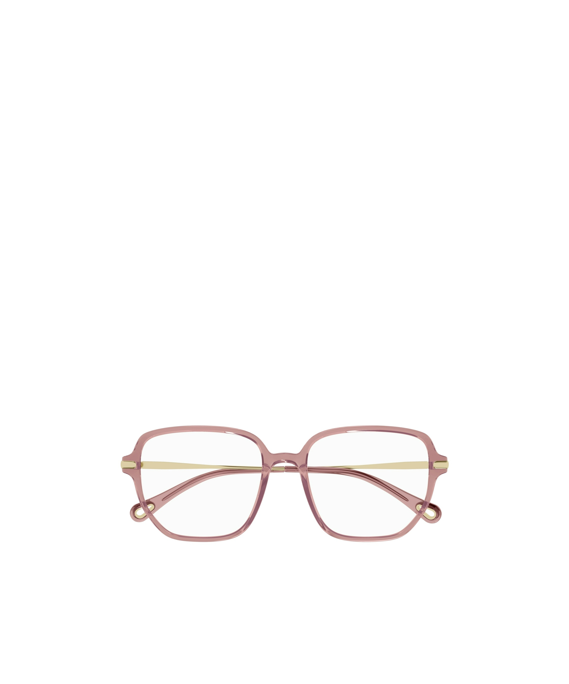 Chloé Oversize Rounded-square Frames In Nude