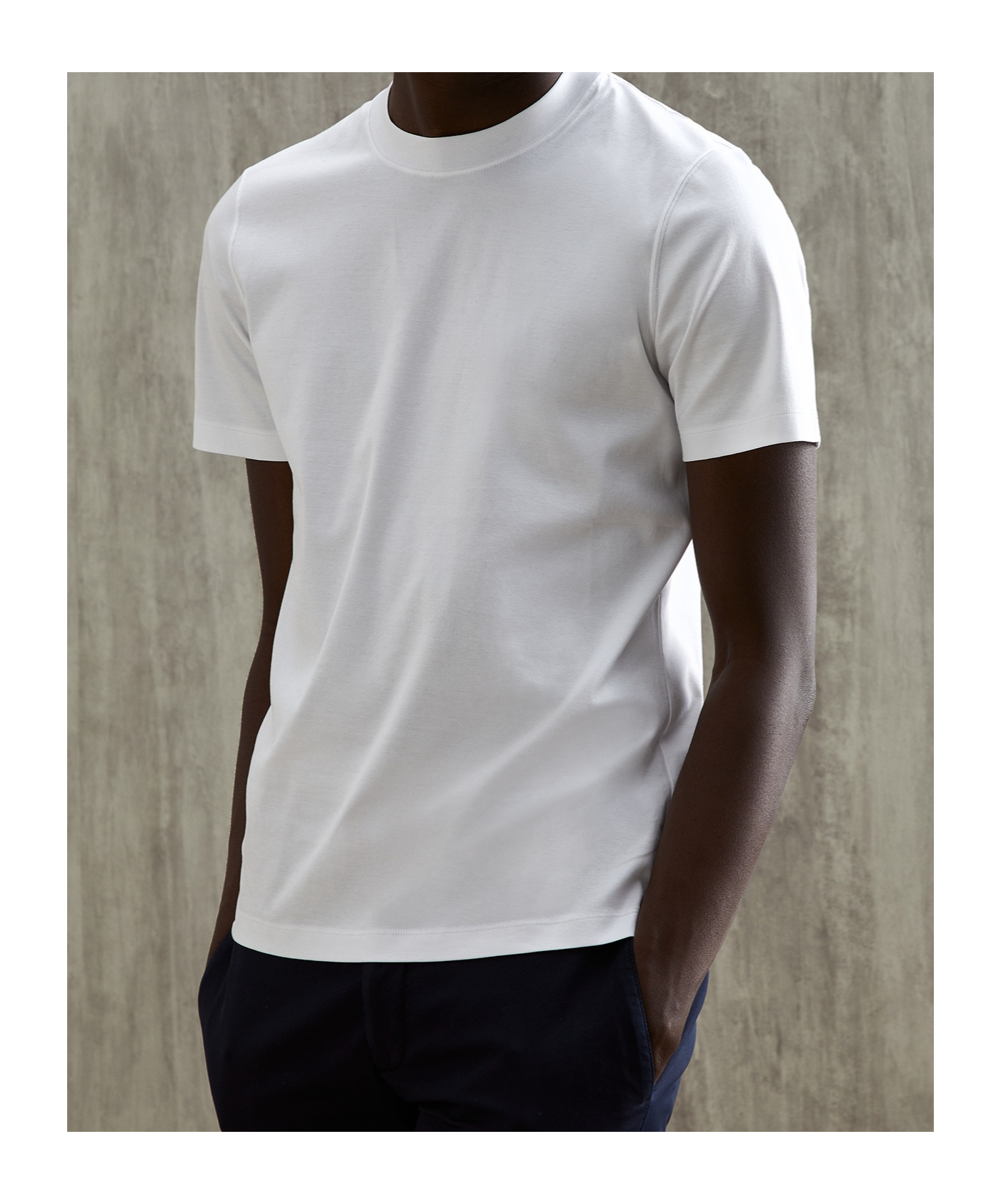Brunello Cucinelli Crewneck Short-sleeved T-shirt In White