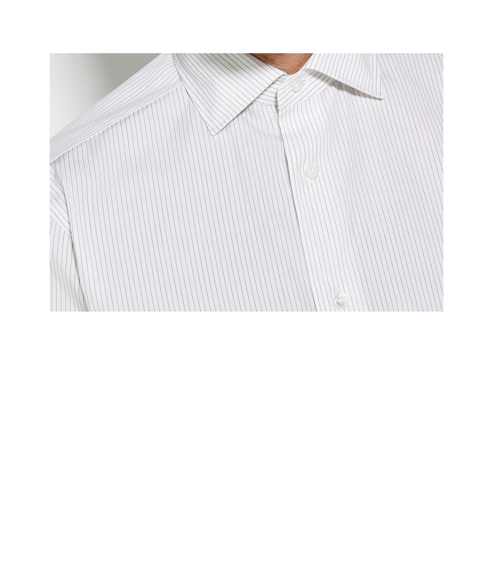 Zegna Light Blue Centoventimila Cotton And Linen Shirt In White