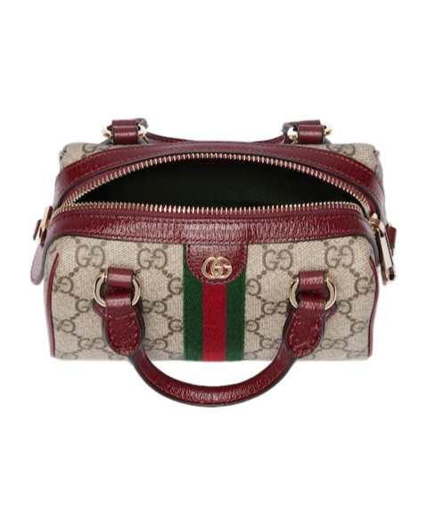 Gucci Ophidia Mini Boston Bag In Multi