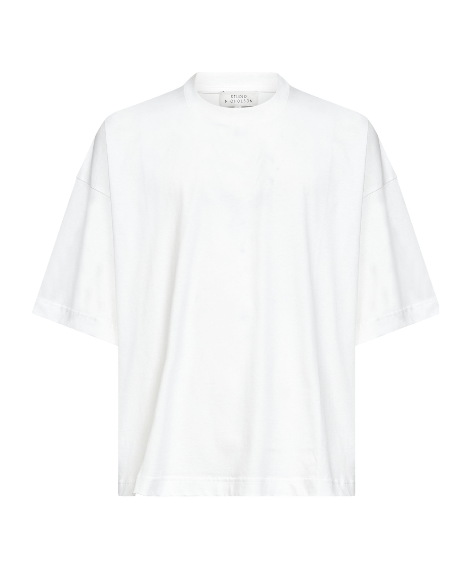 Studio Nicholson Logo T-shirt In White