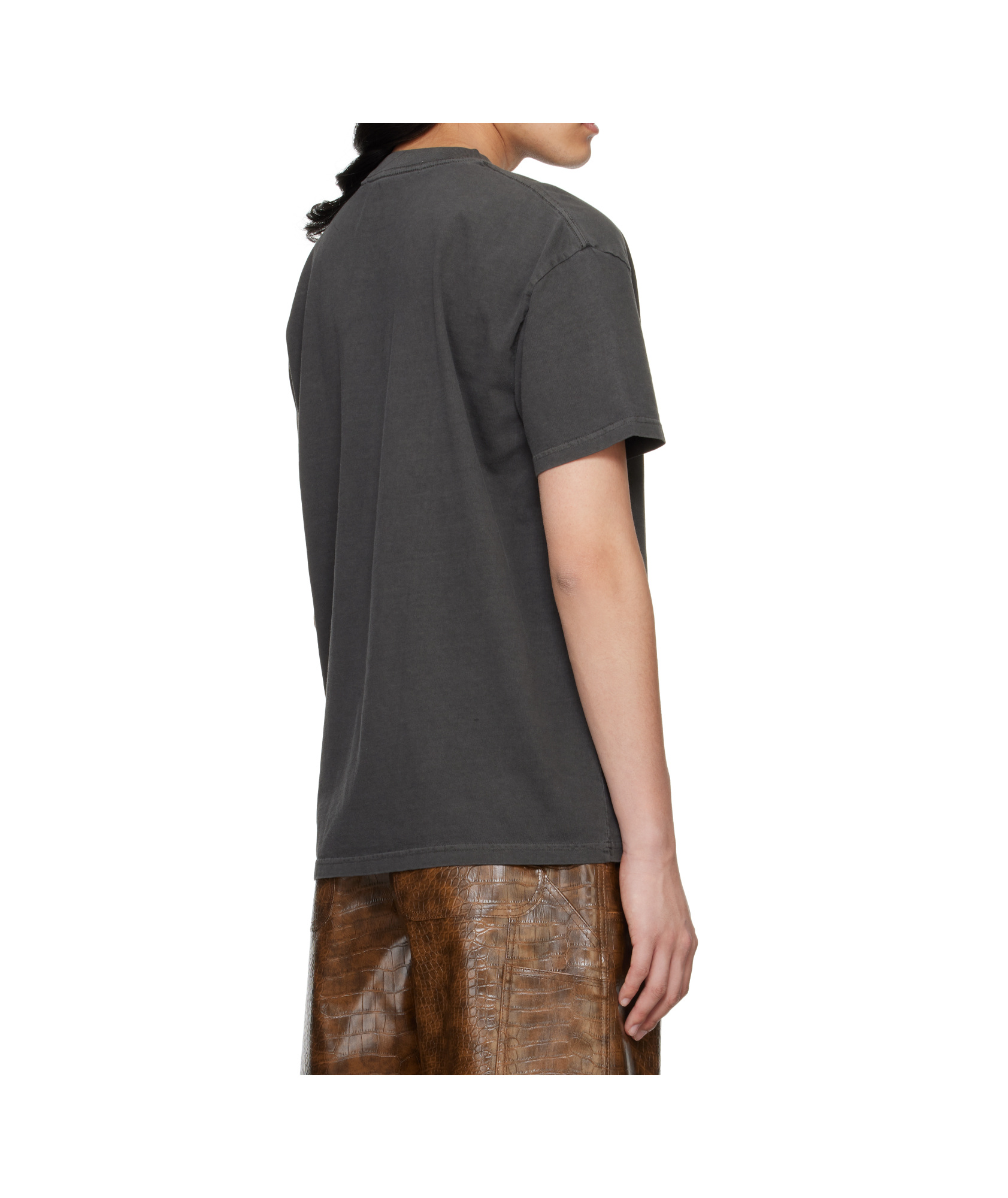 Andersson Bell Gray 'love' T-shirt In Grey