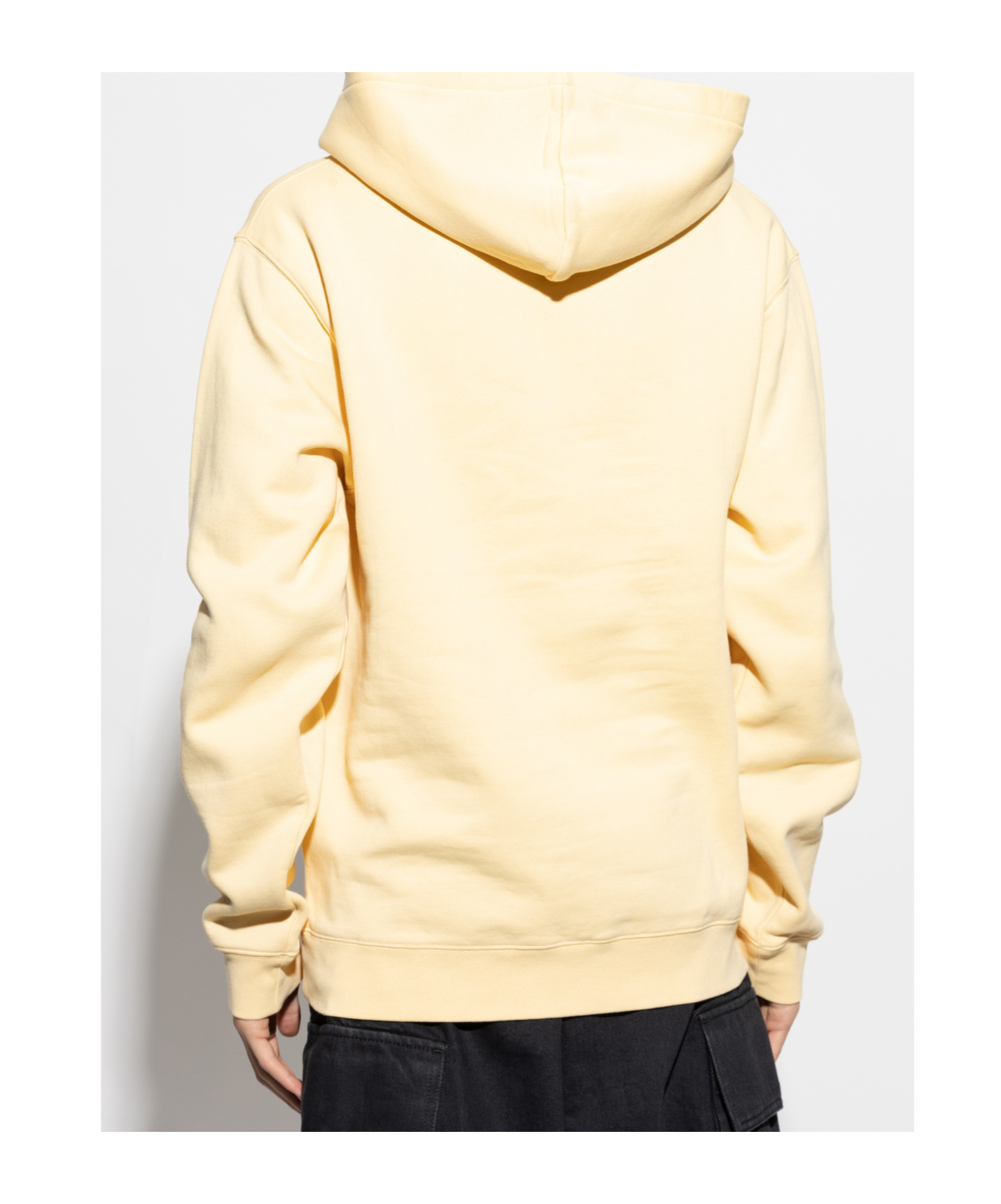 Jacquemus Gros-grain Hoodie In Nude