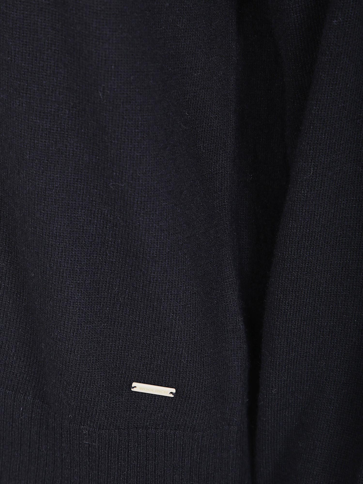 Woolrich Viscose And Silk Turtleneck Sweater In Black