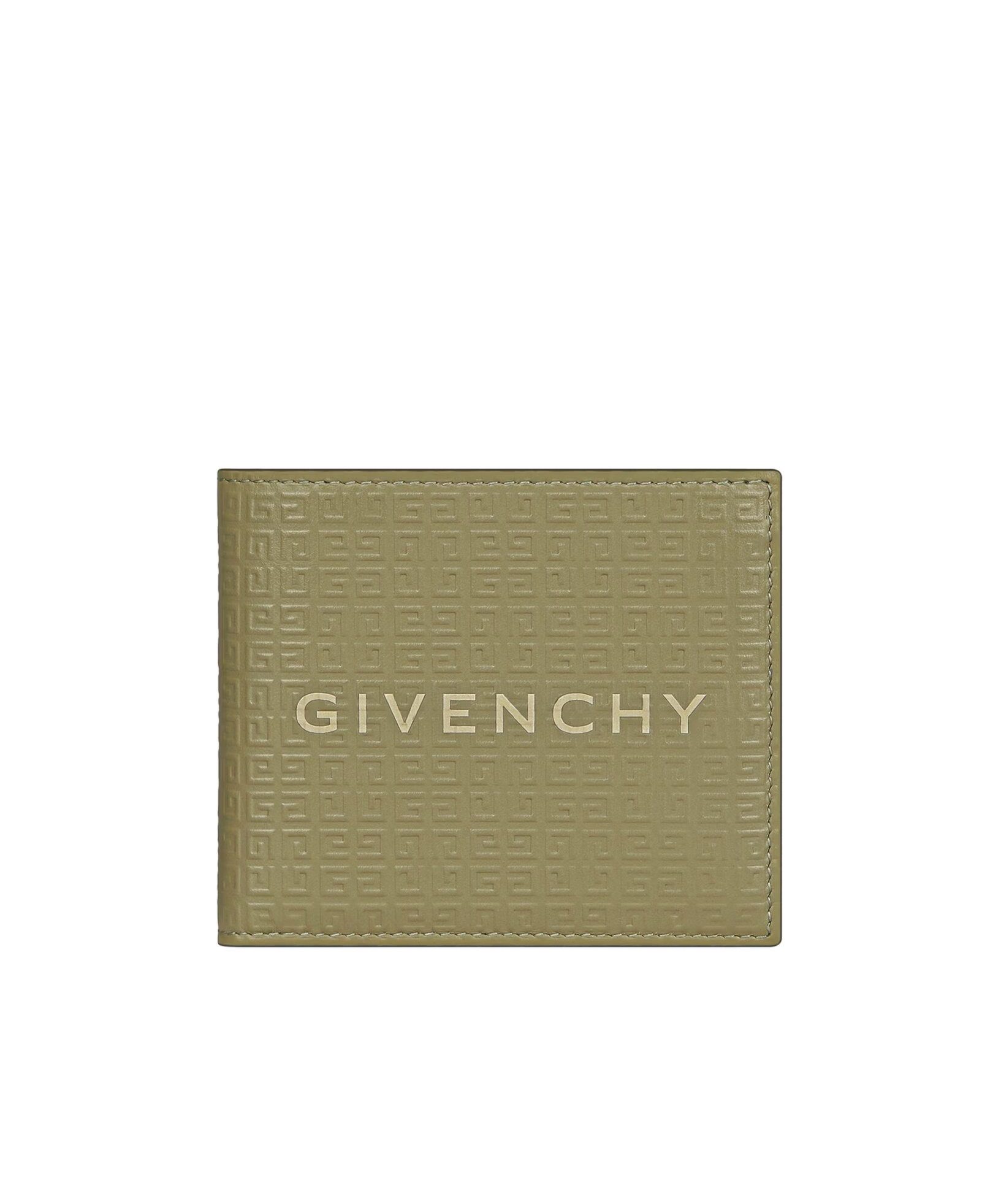 Givenchy 4g Micro Double Fold Wallet In Brown