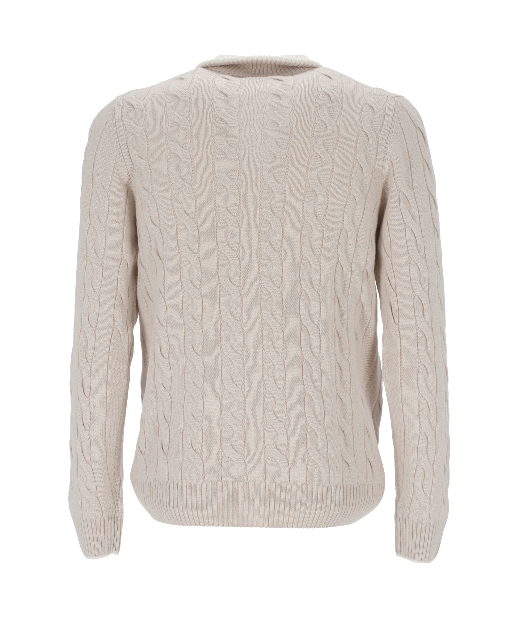 Gran Sasso X Casa Frumoasa Cable-knit Cardigan In Light Brown