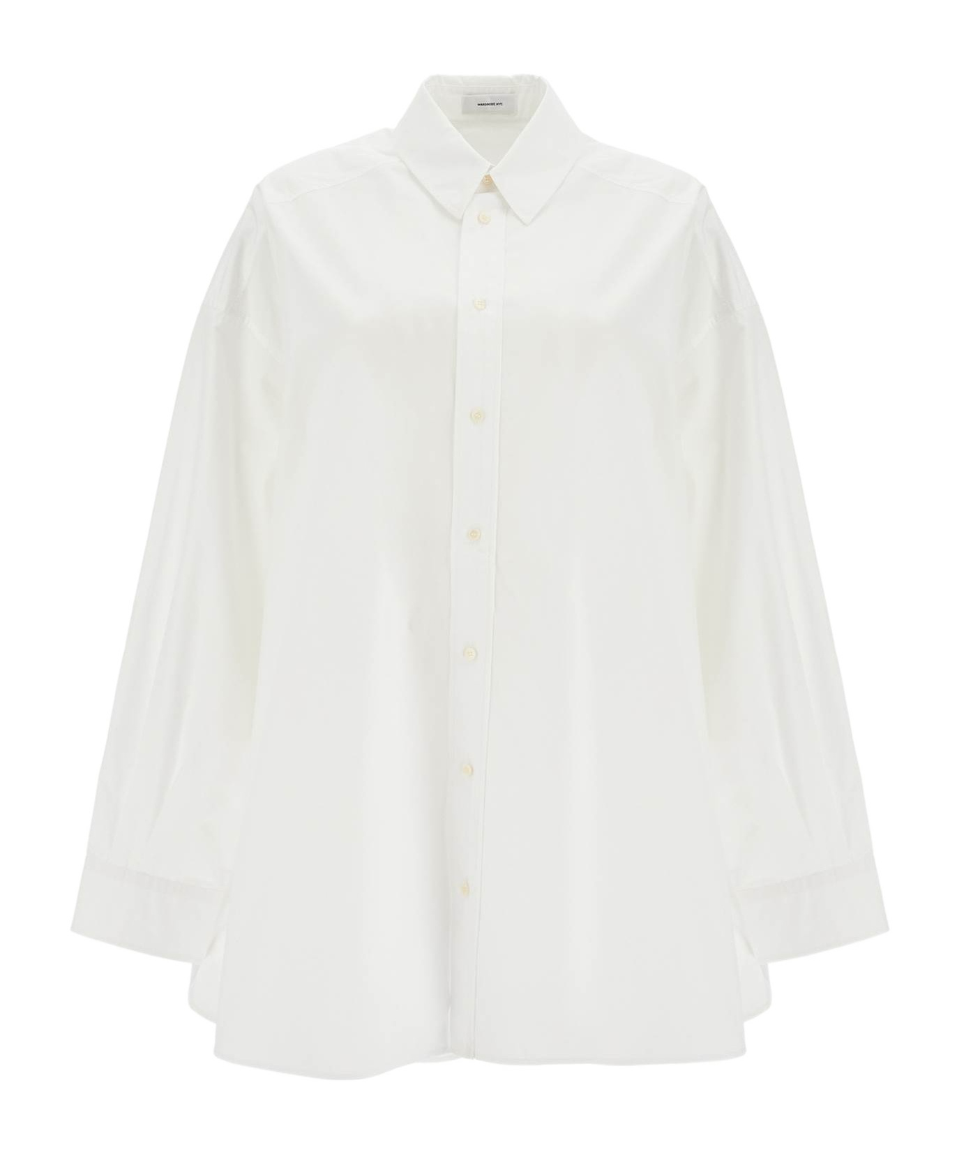 Wardrobe.nyc Shirt Mini Dress