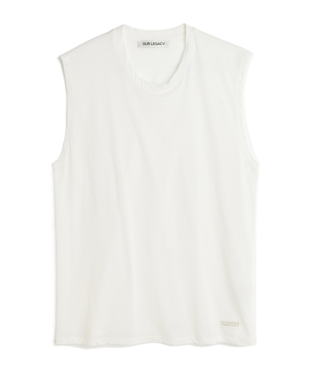 Our Legacy Round-neck Vest In White