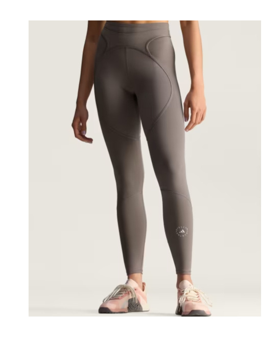 Adidas By Stella Mccartney Training Full Length Leggings In Gray