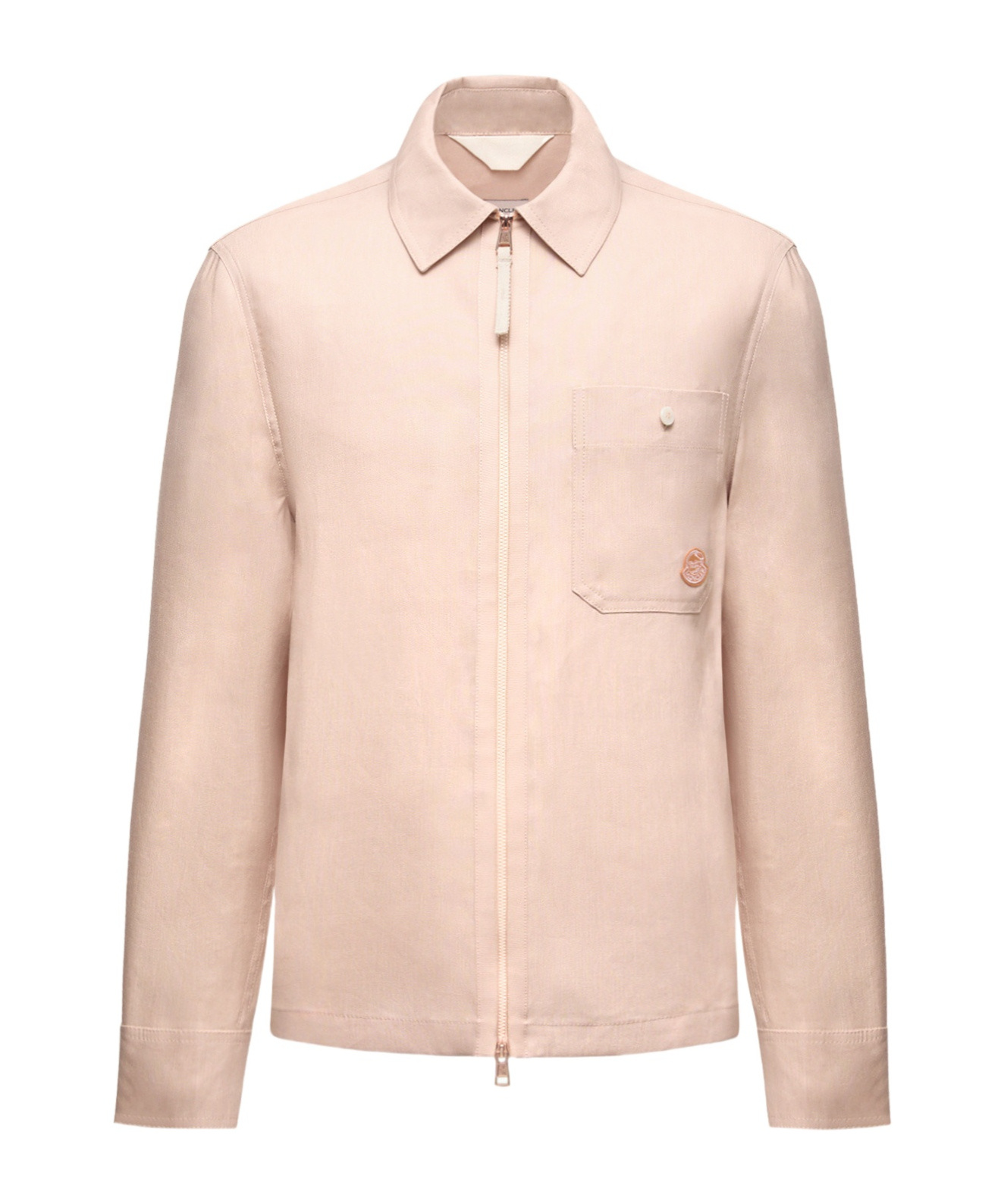 Moncler Chemise En Lin Mélangé X Gilga Farm By Donald Glover In Pink