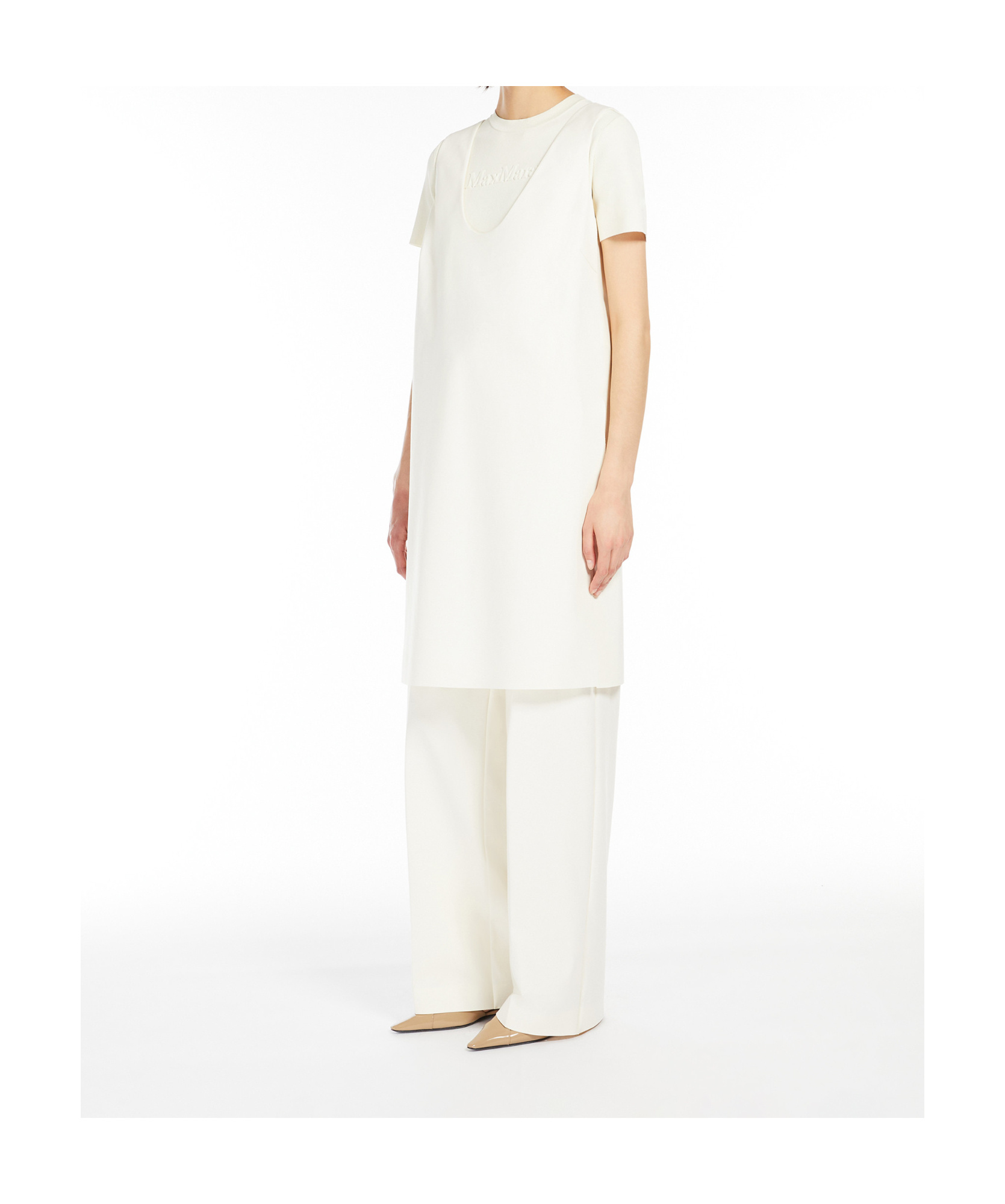 Max Mara Pocket Casual Pants In White