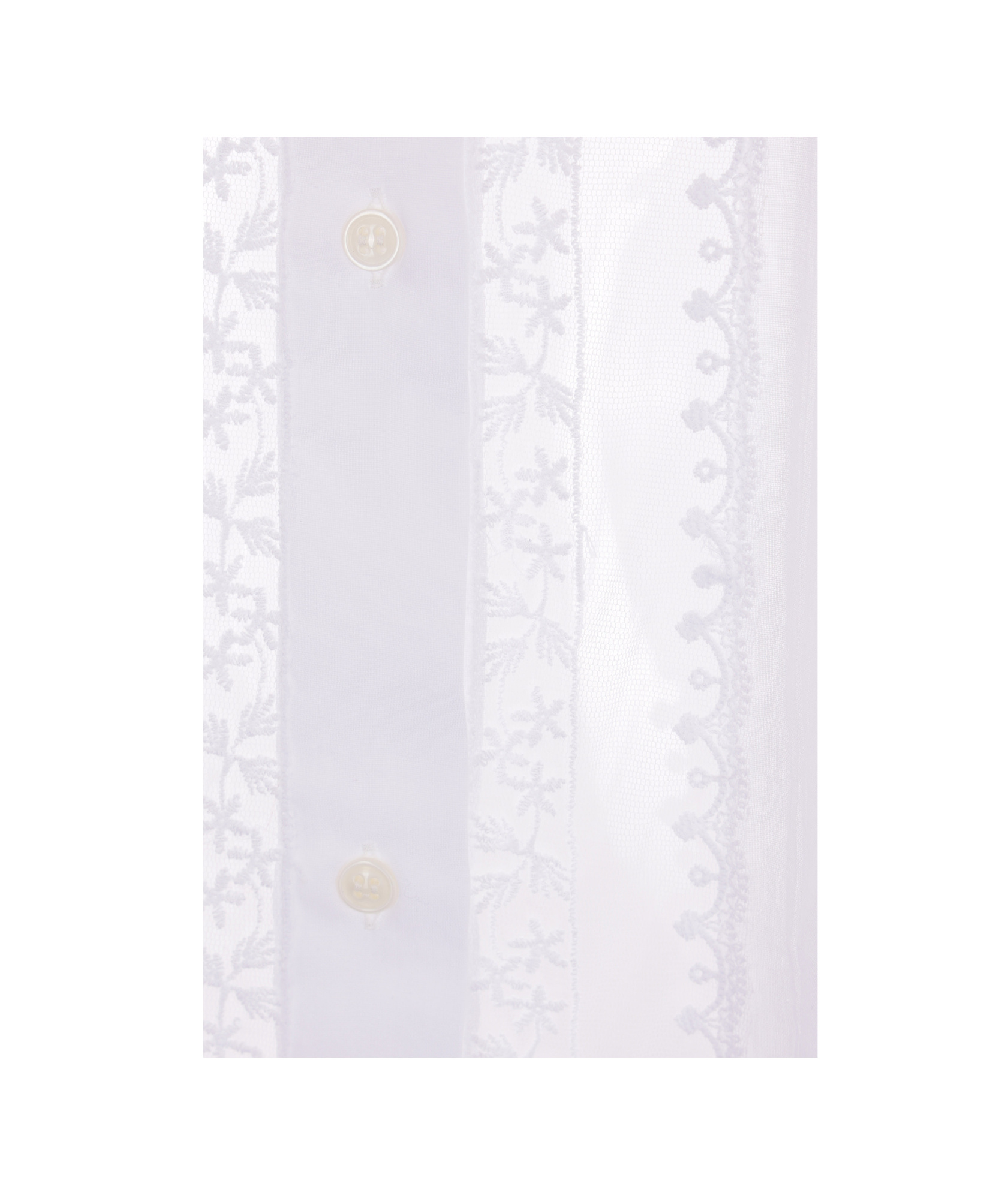Ermanno Scervino Long-sleeved Shirt In White
