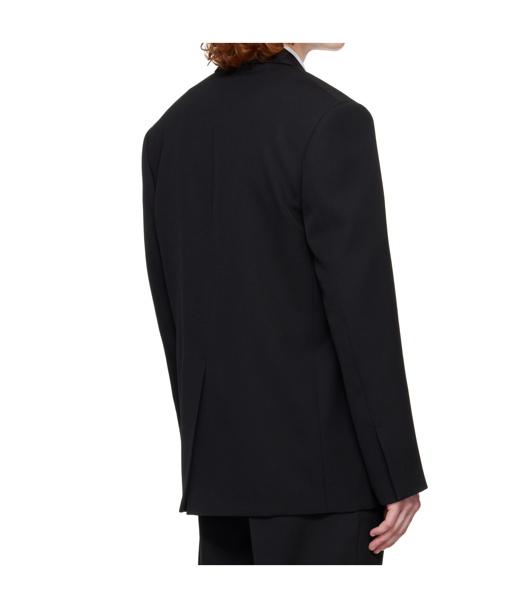 Jil Sander Long-sleeved Suit Jacket In Black