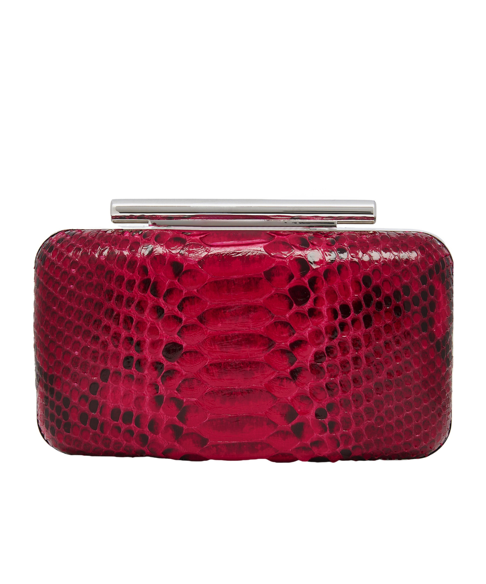 Alexander Mcqueen Women's Mcqueen T-bar Box Clutch In Fuchsia