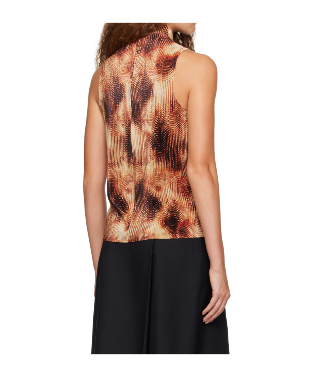Song For The Mute Sleeveless Camisole In Brown