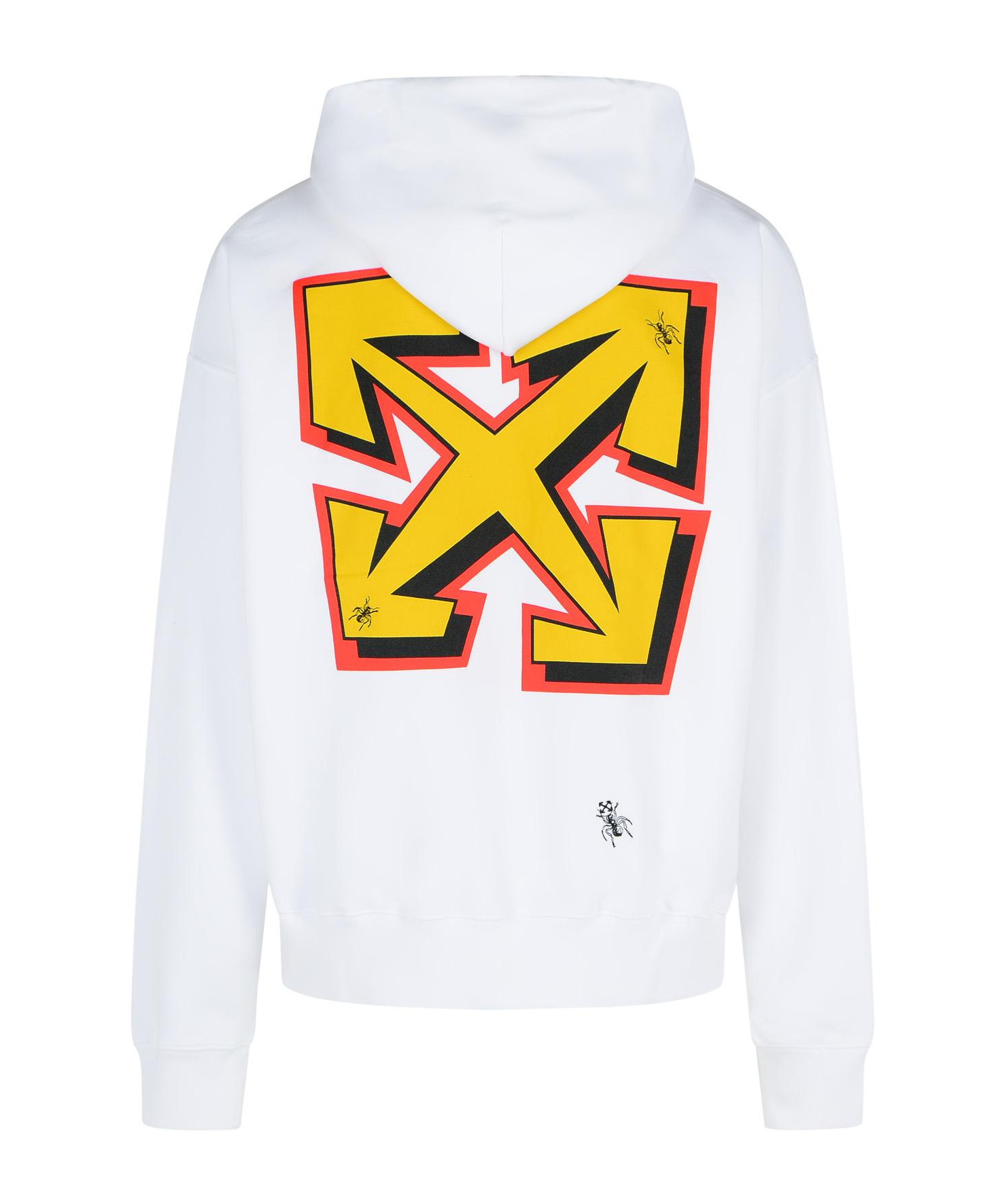 Off-white Hooded Sweater In White