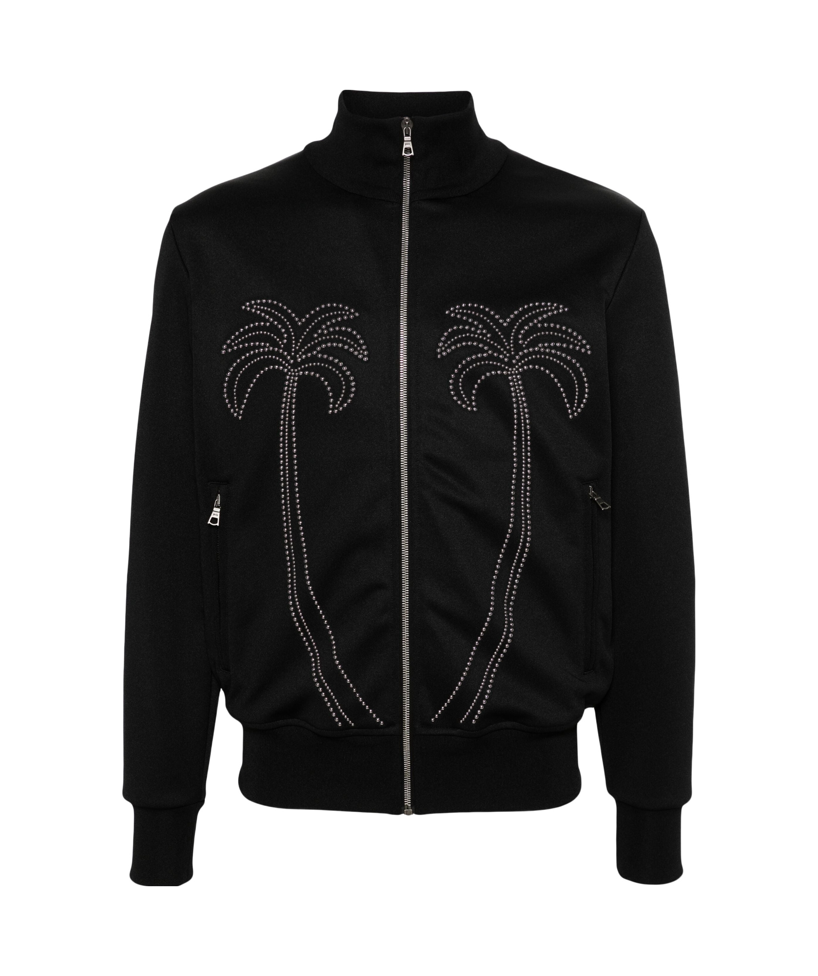 Palm Angels Milano Track Jacket In Black
