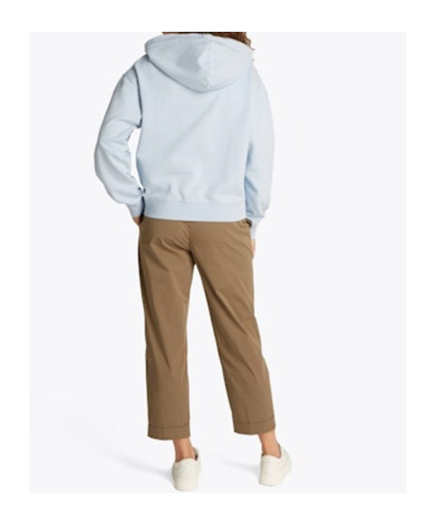 Tommy Hilfiger Long Sleeve Hooded Sweatshirt In Blue